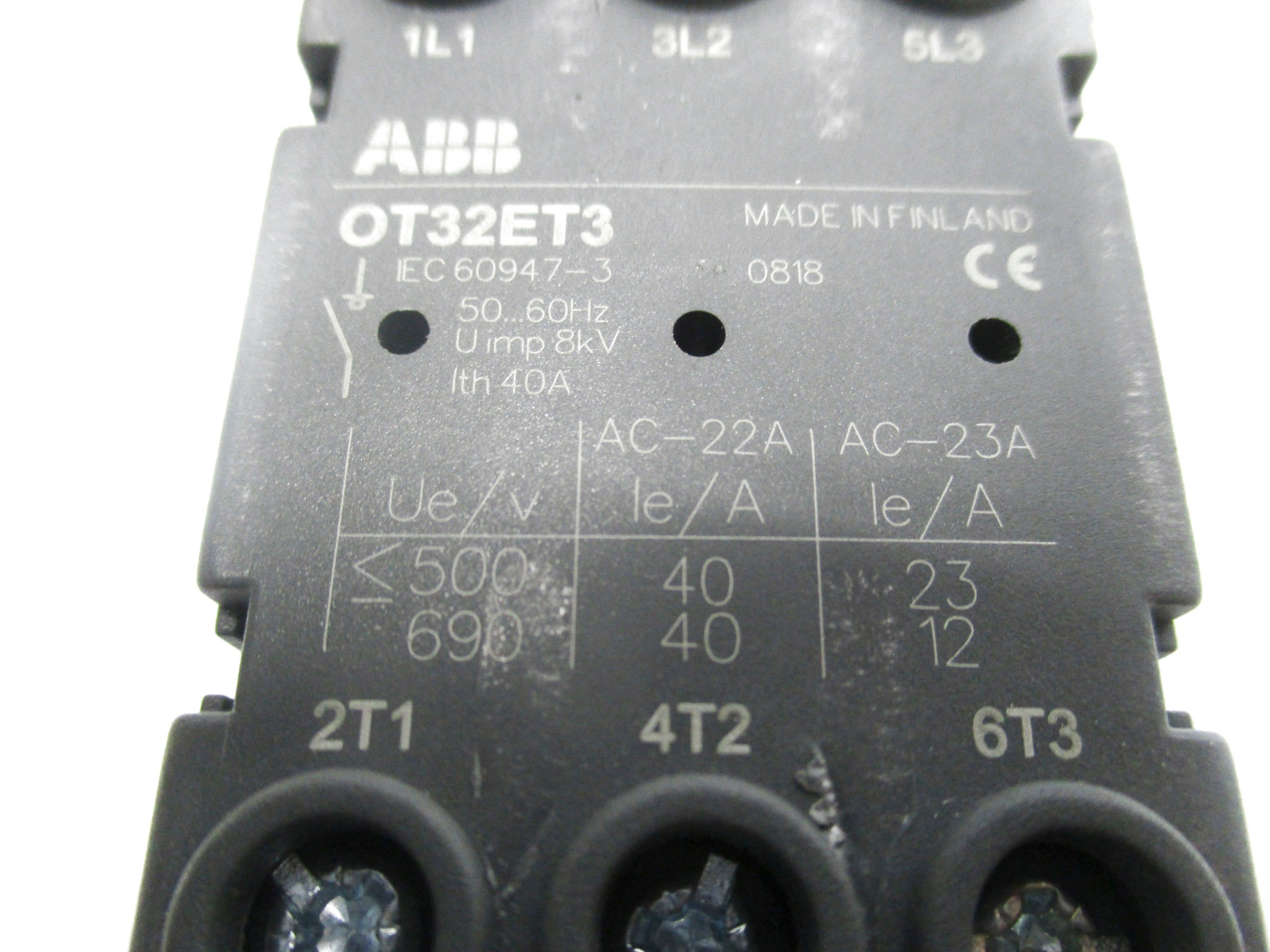 ABB OT32ET3 40A 690V NSMP
