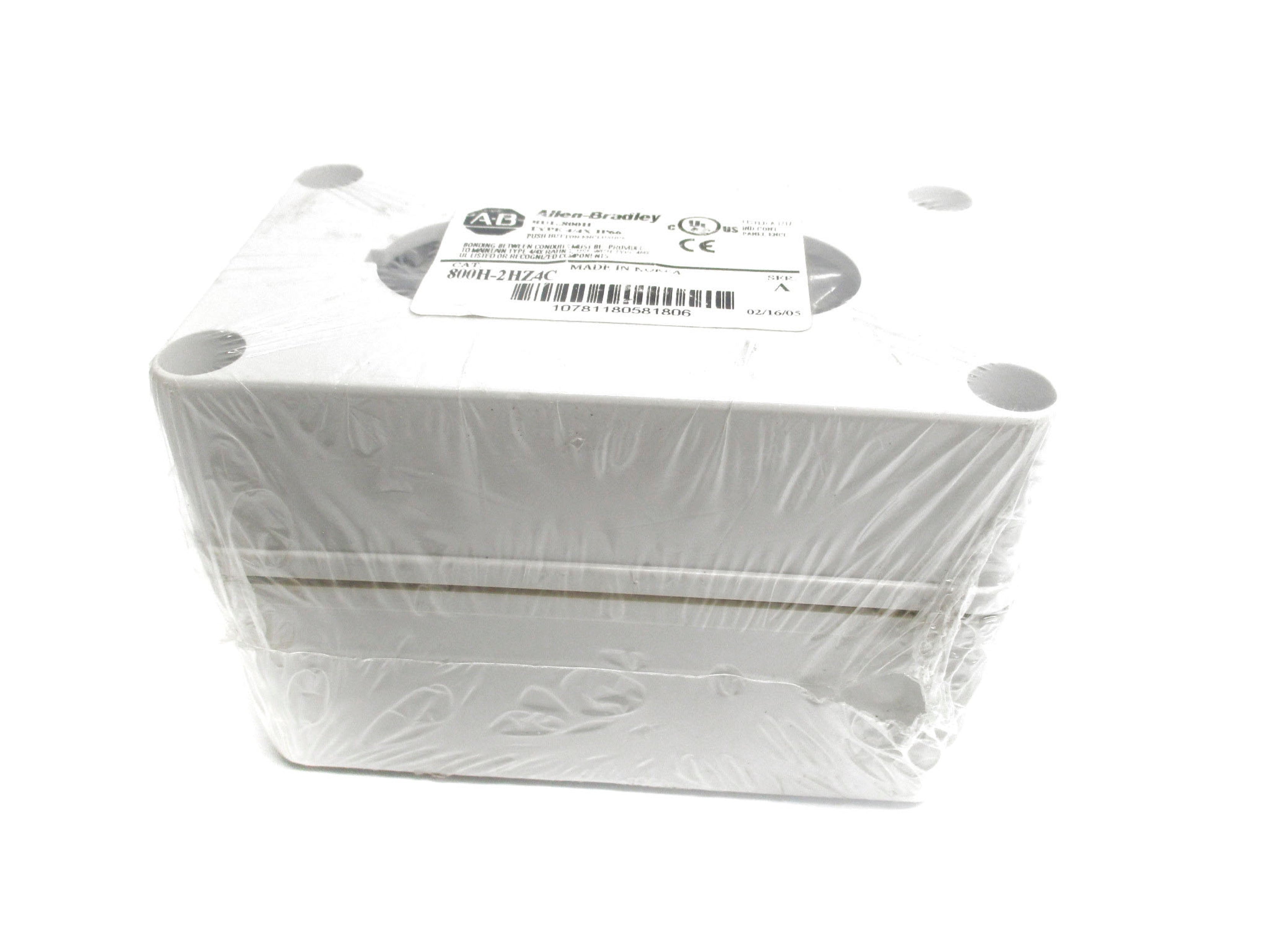 ALLEN BRADLEY 800H-2HZ4C SER. A NSMP