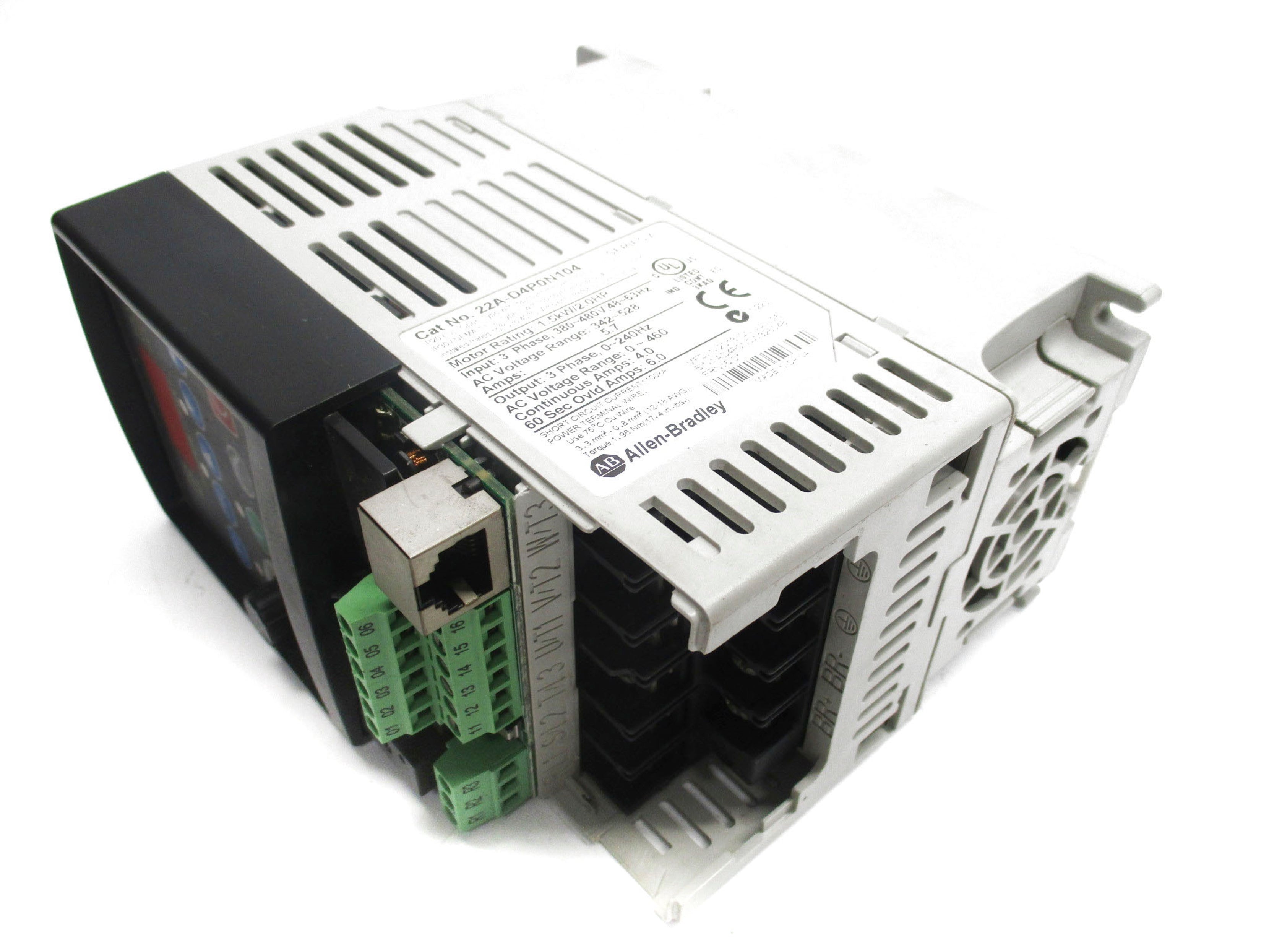 ALLEN BRADLEY 22A-D4P0N104 SER. A F/W 6.01 DATE: 2013 (AS PICTURED) NSNP