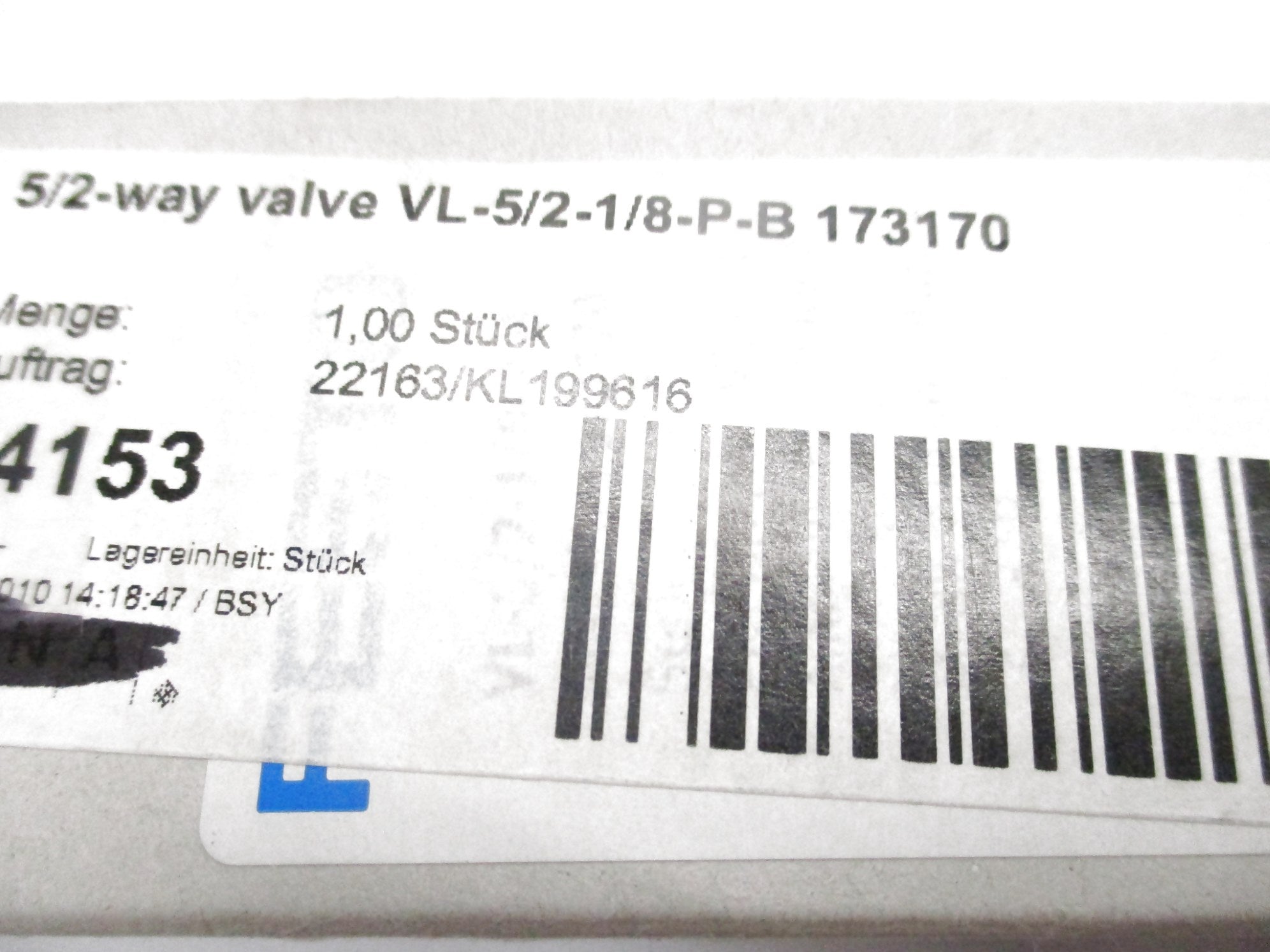 FESTO VL-5/2-1/8-P-B NSMP