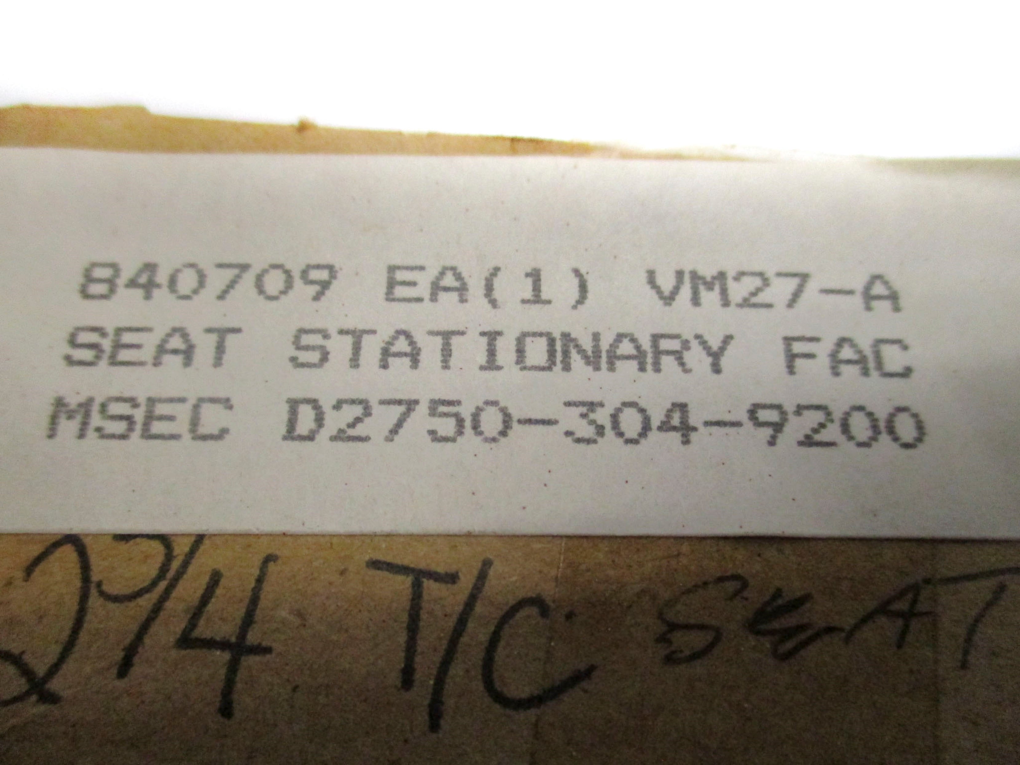 JOHN CRANE D2750-304-9200 NSMP