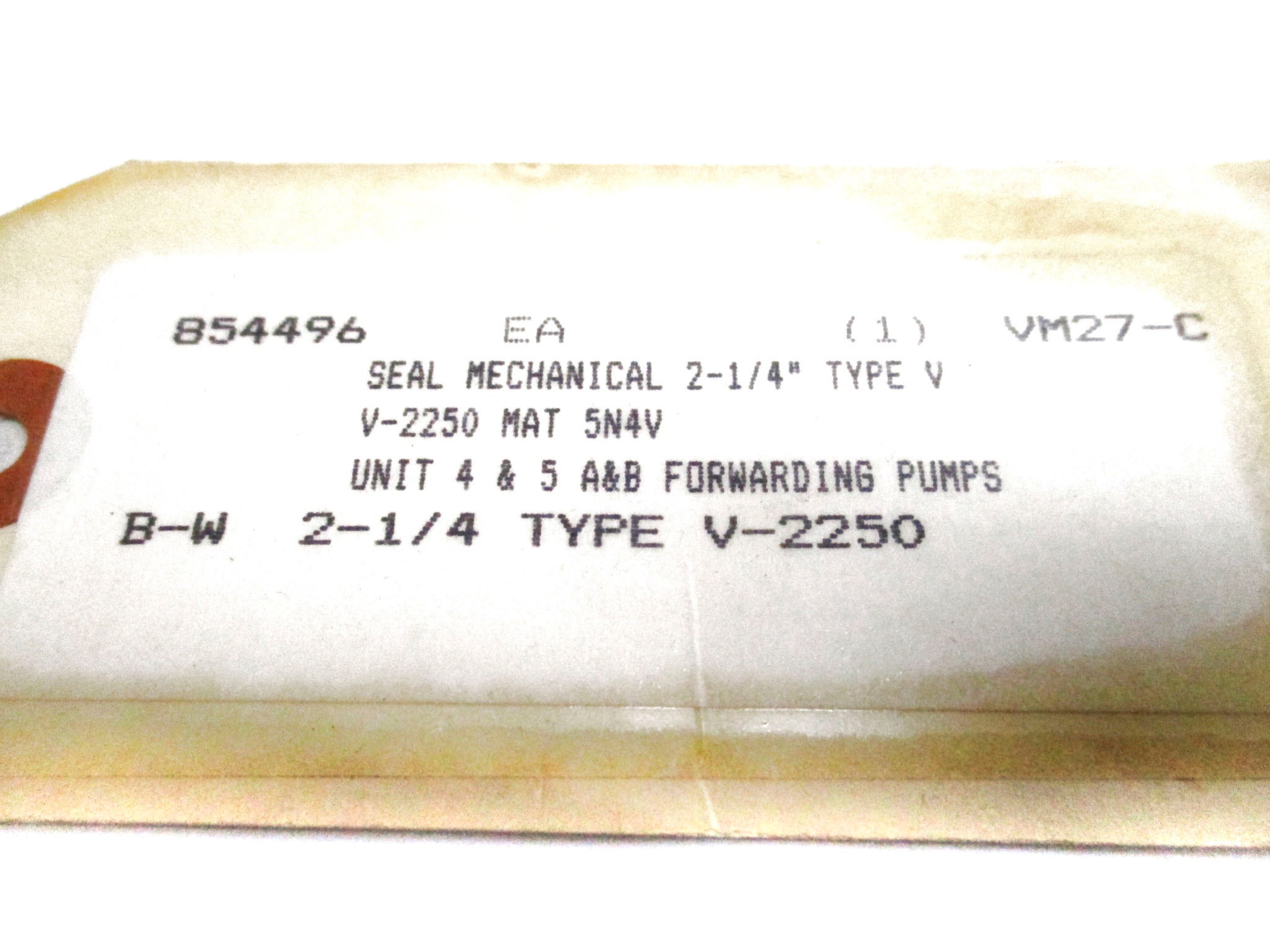 SPECIALTY SEALS & ACCESSORIES V-2250 NSMP