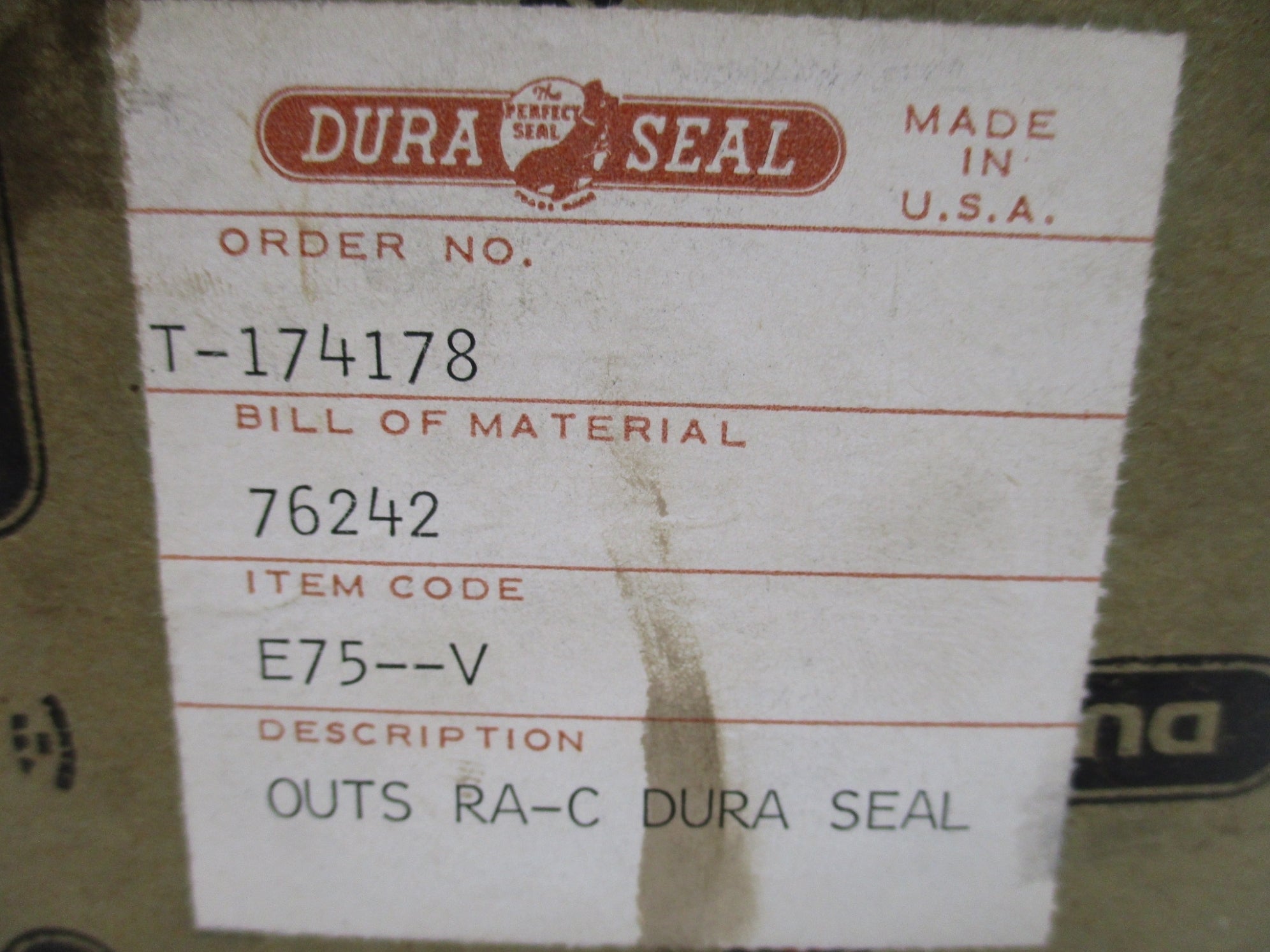 DURAMETALLIC 76242 NSMP