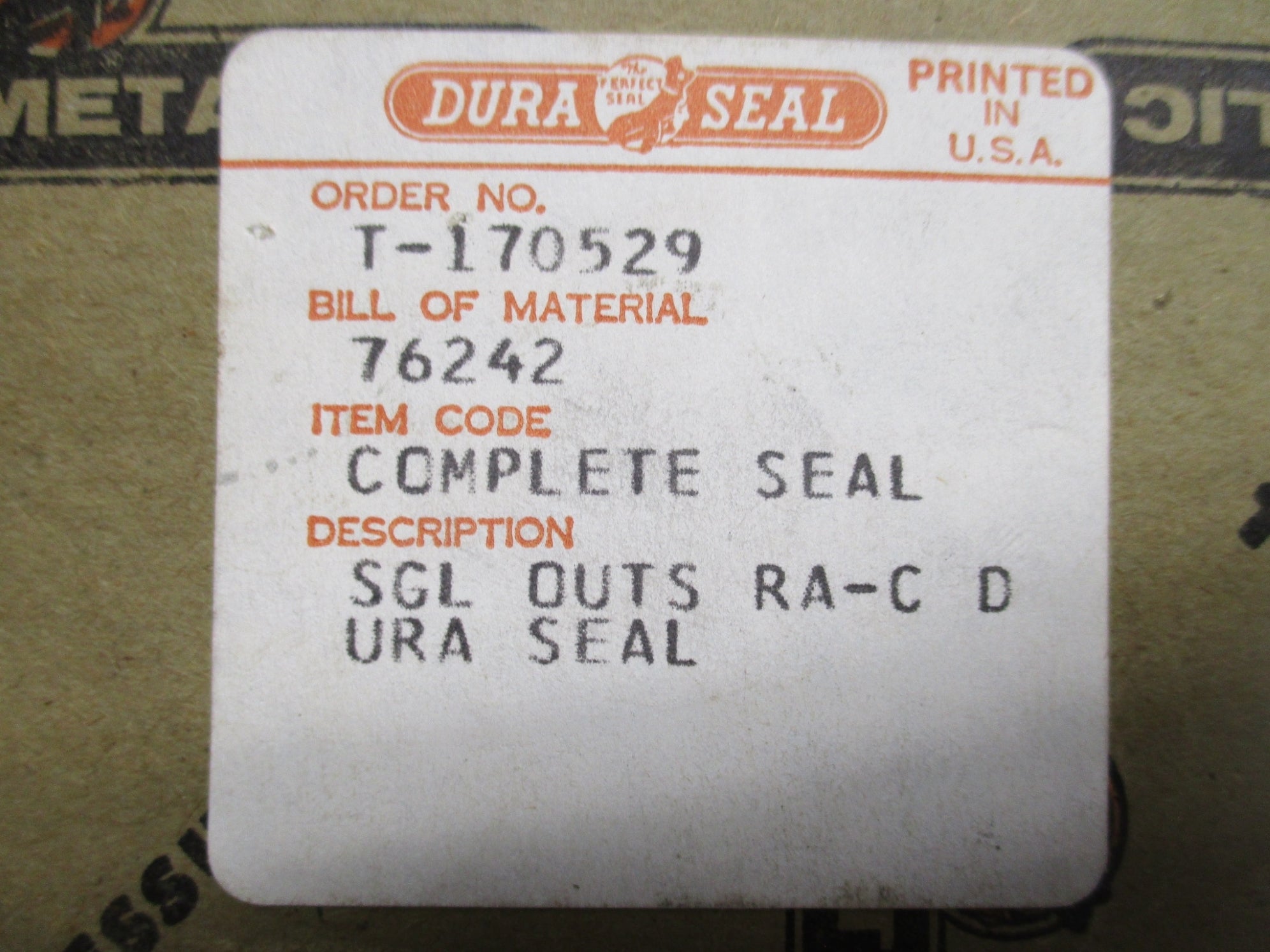 DURAMETALLIC 76242 (AS PICTURED) NSMP