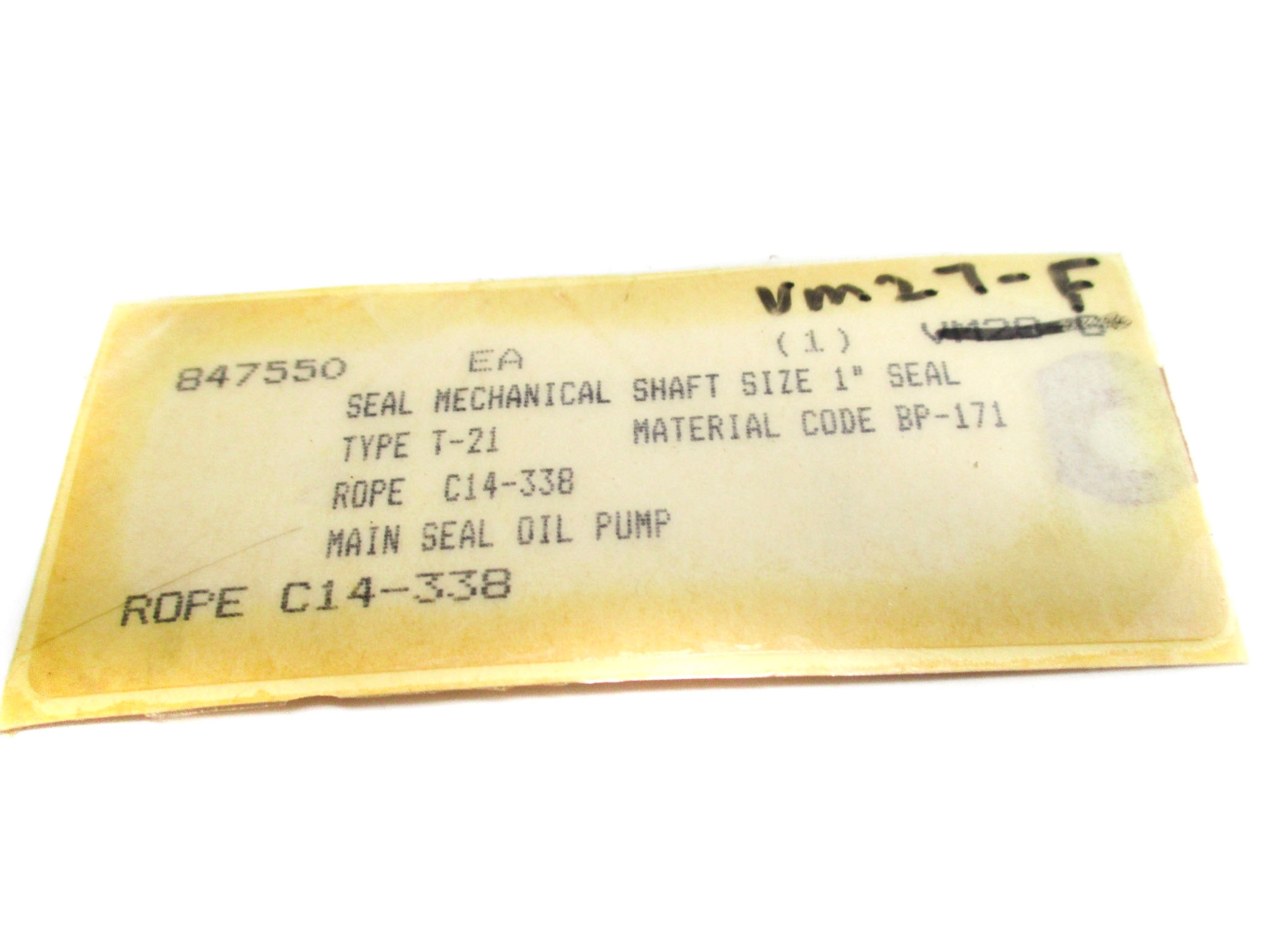 SPECIALTY SEALS & ACCESSORIES C14-338 NSMP