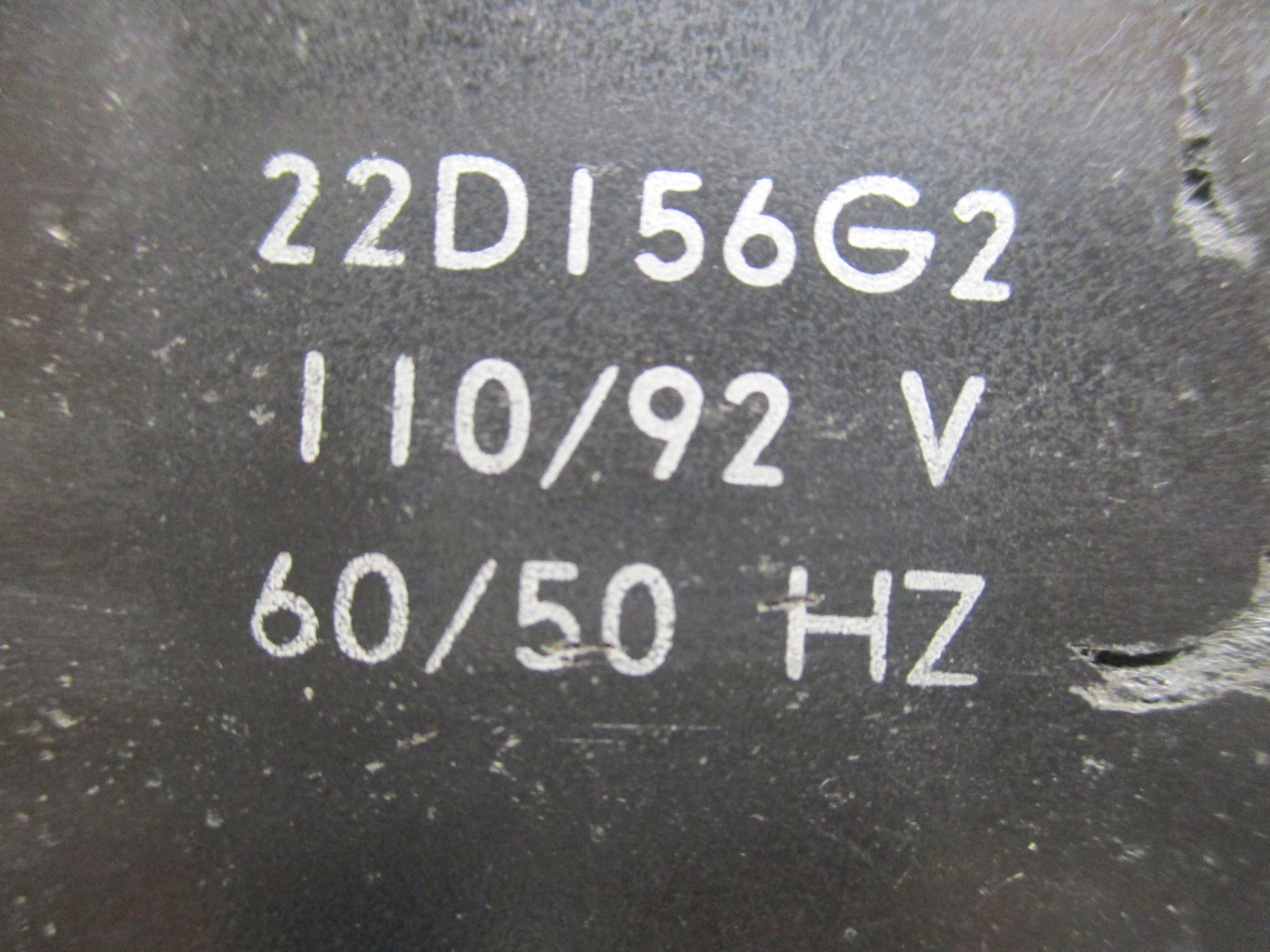 GENERAL ELECTRIC 22D156G2 UNMP
