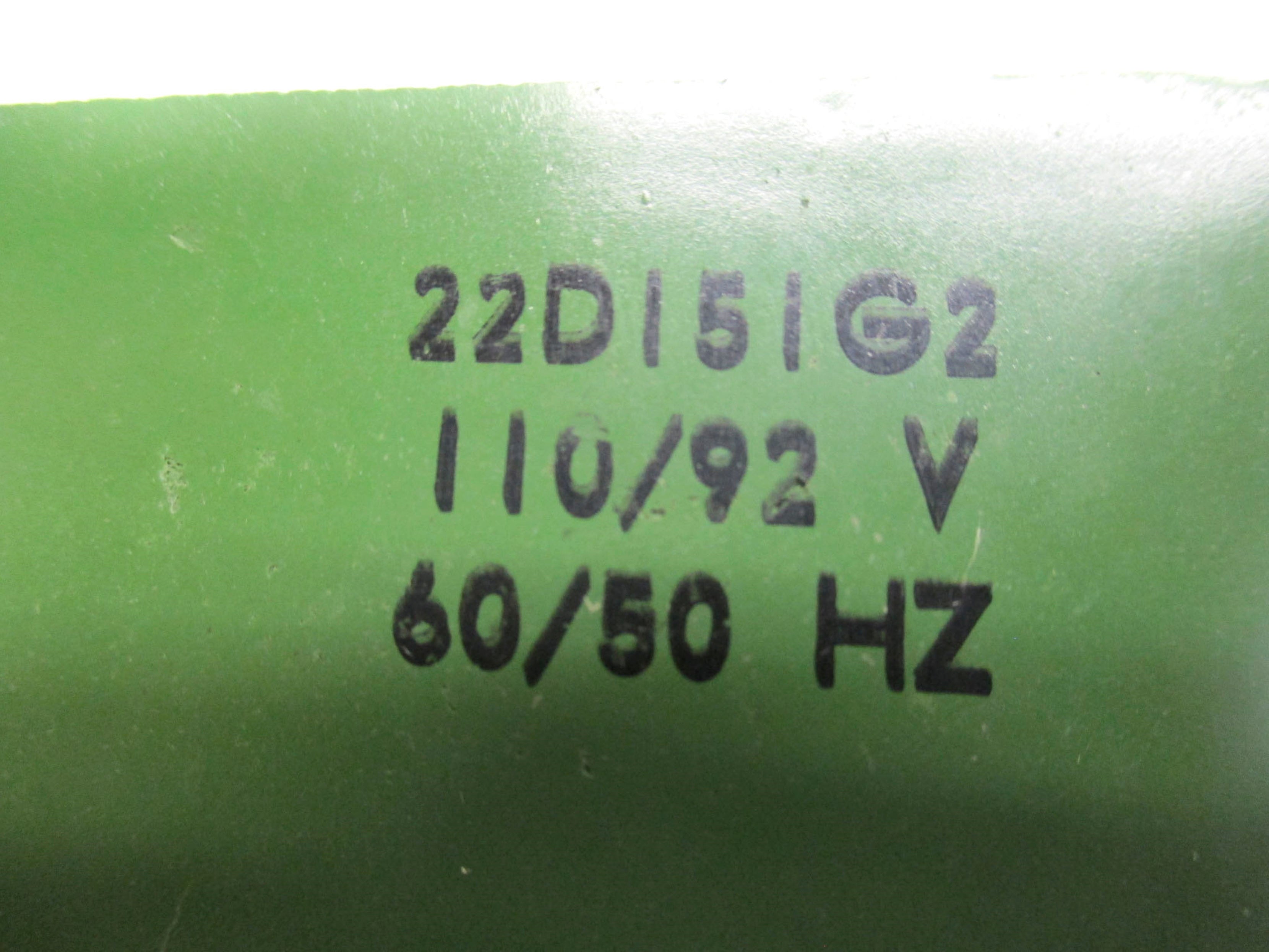 GENERAL ELECTRIC 22D151G2 92/110V UNMP