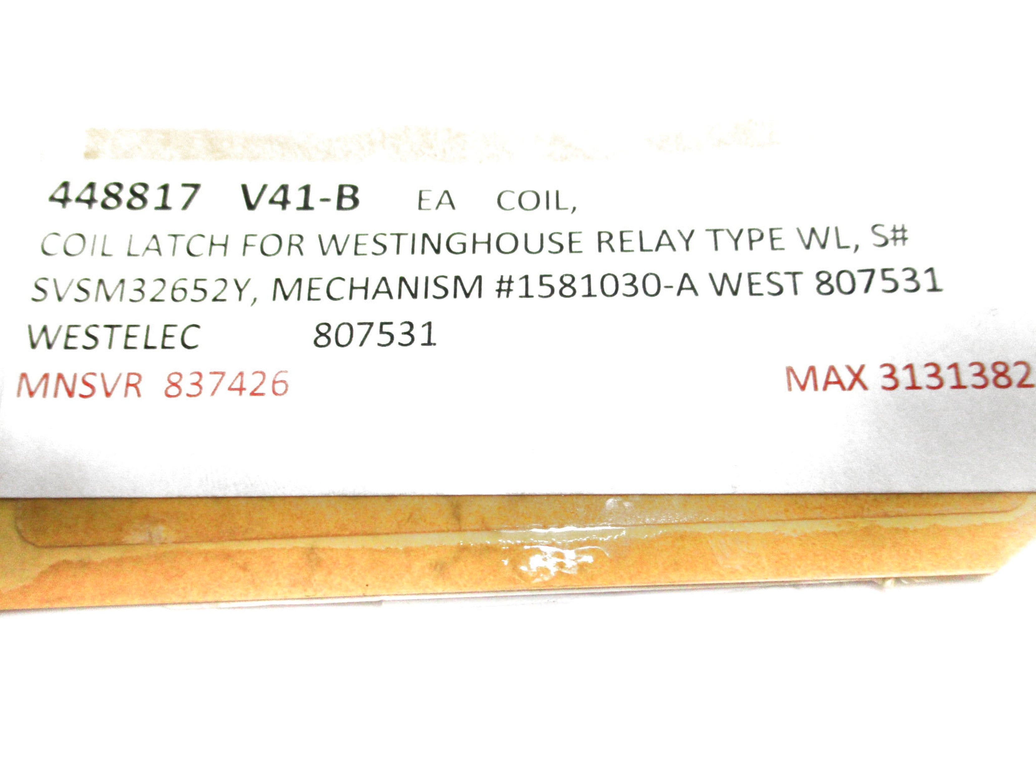 WESTINGHOUSE 807531 NSNP