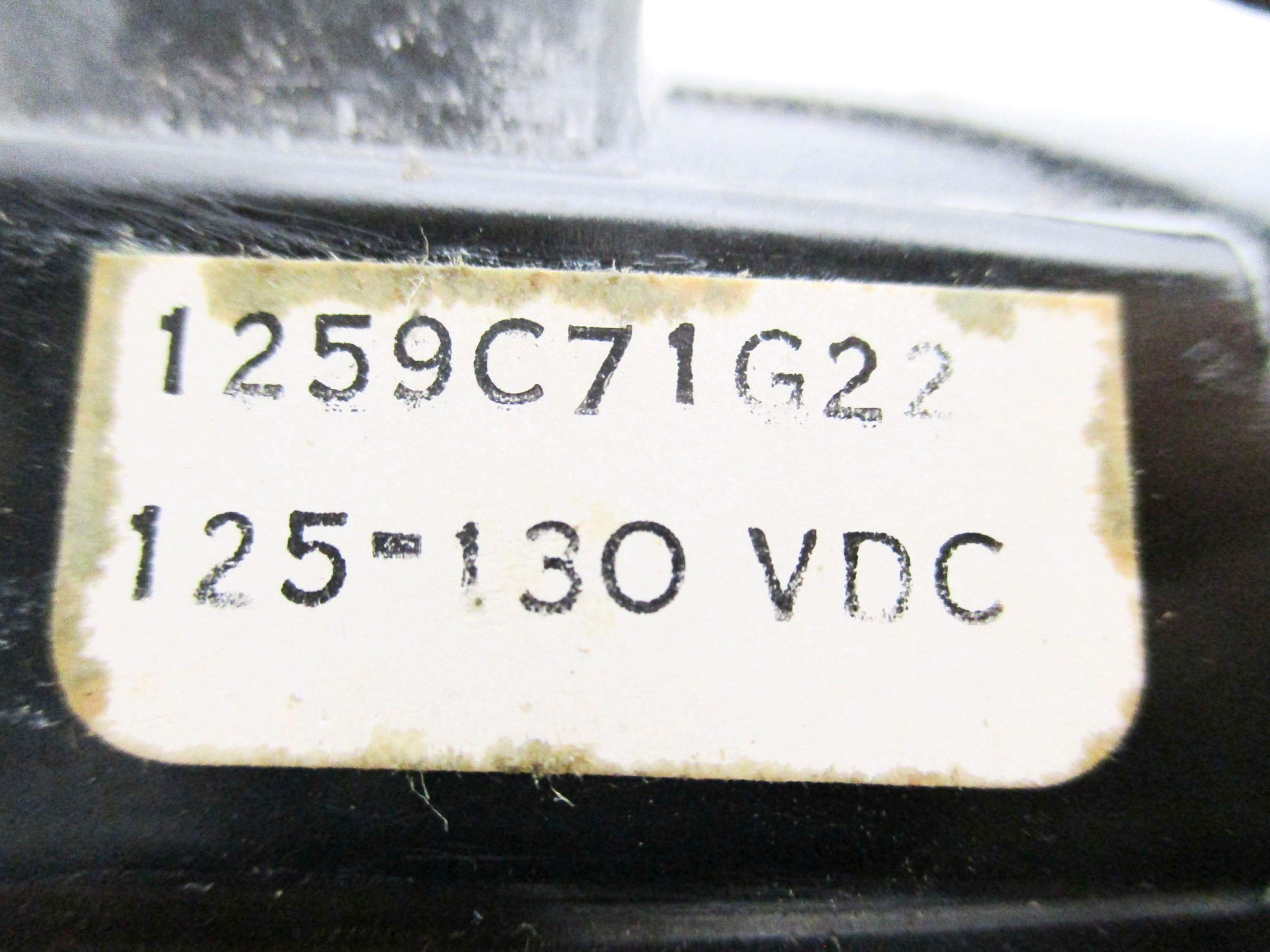 GENERAL ELECTRIC 1259C71G22 NSMP
