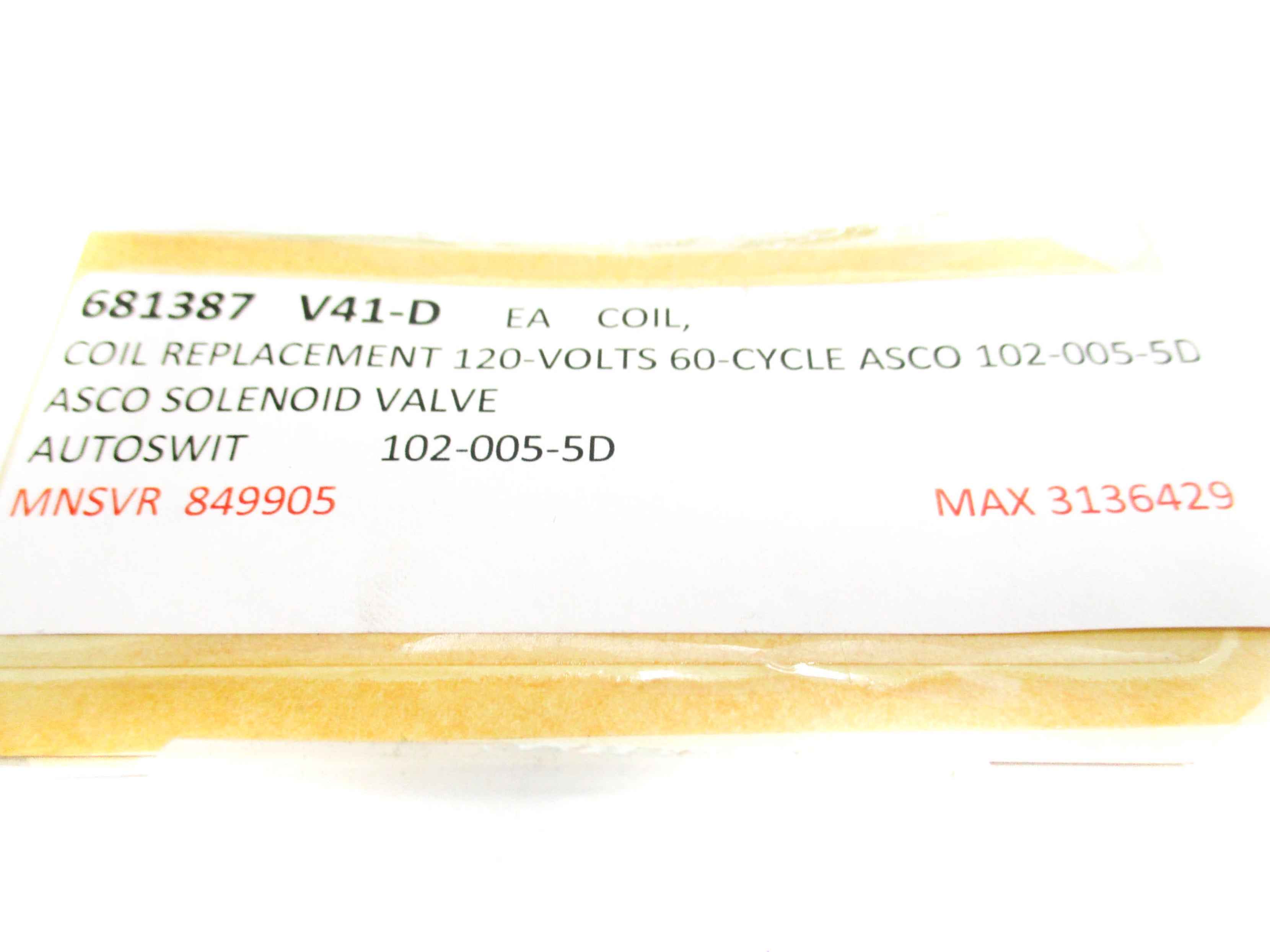 ASCO 102-005-5 NSNP