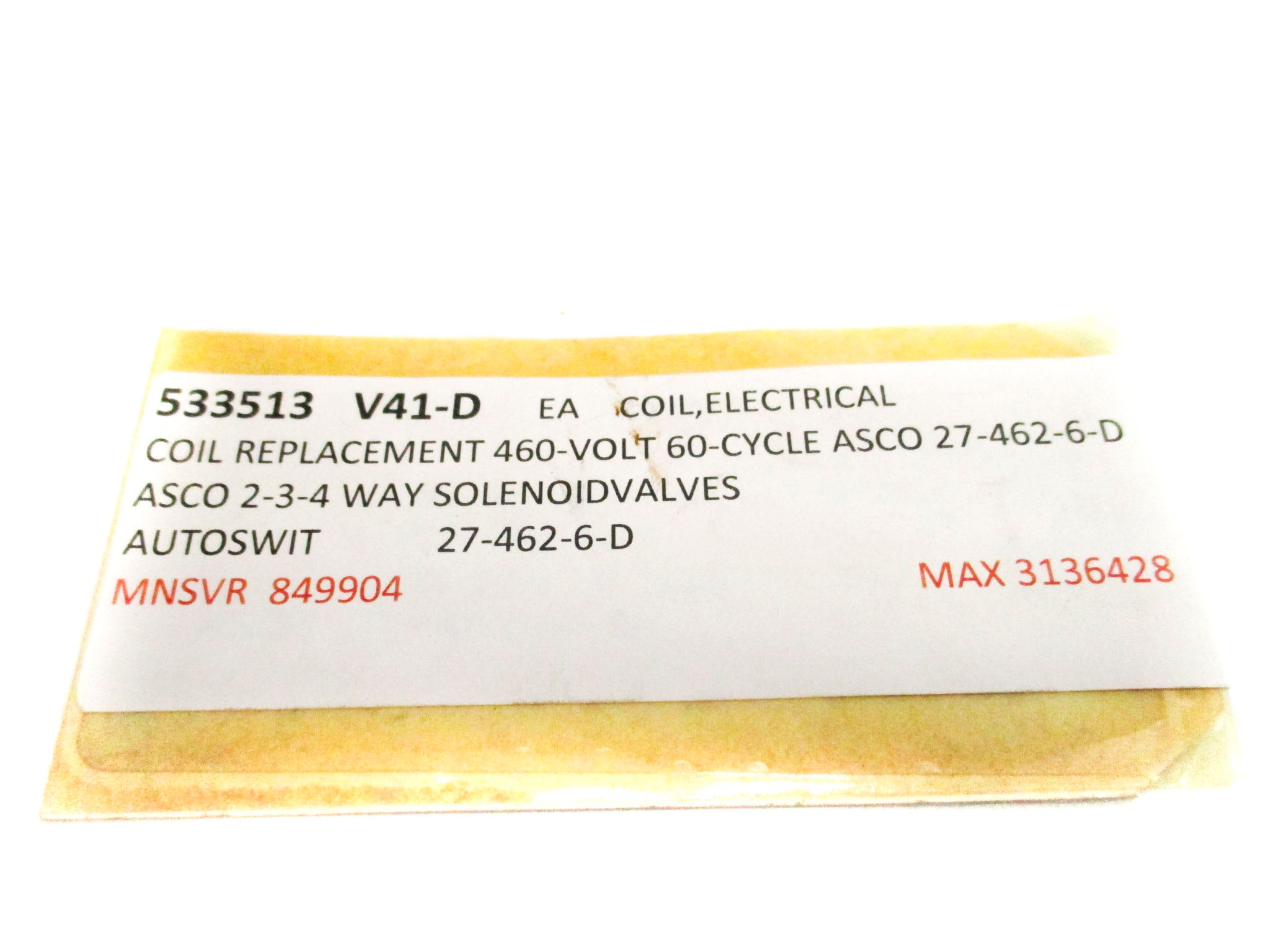 ASCO 27-462-6-D NSNP