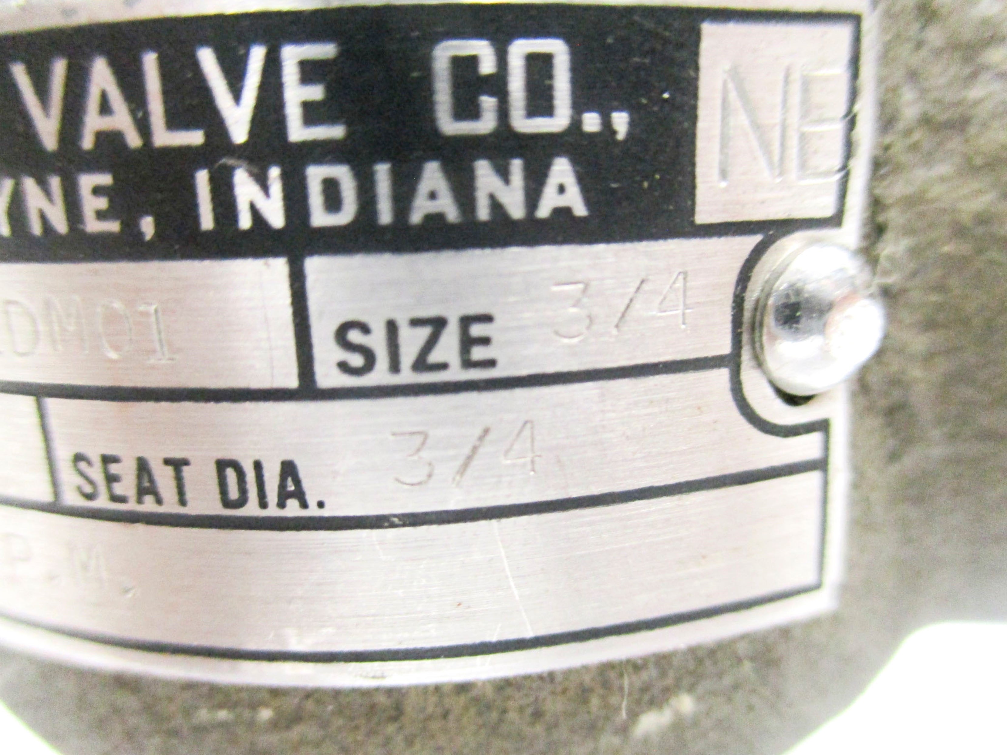 KUNKLE VALVE CO 913BEDM01 NSNP
