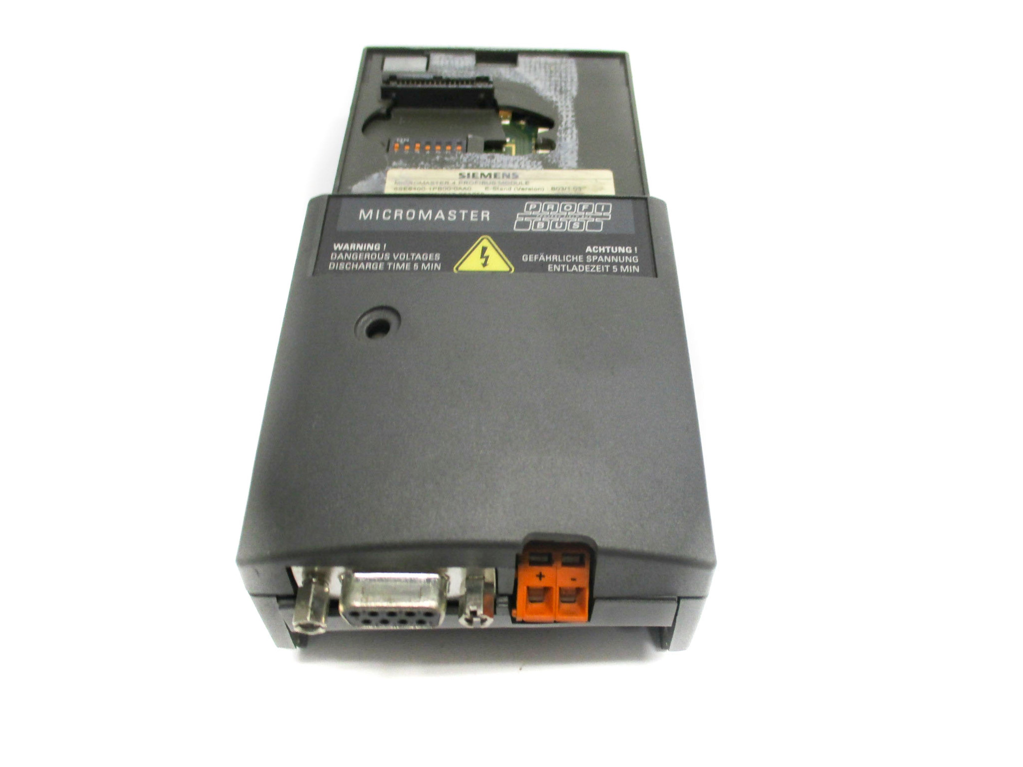 SIEMENS 6SE6400-1PB00-0AA0 UNMP