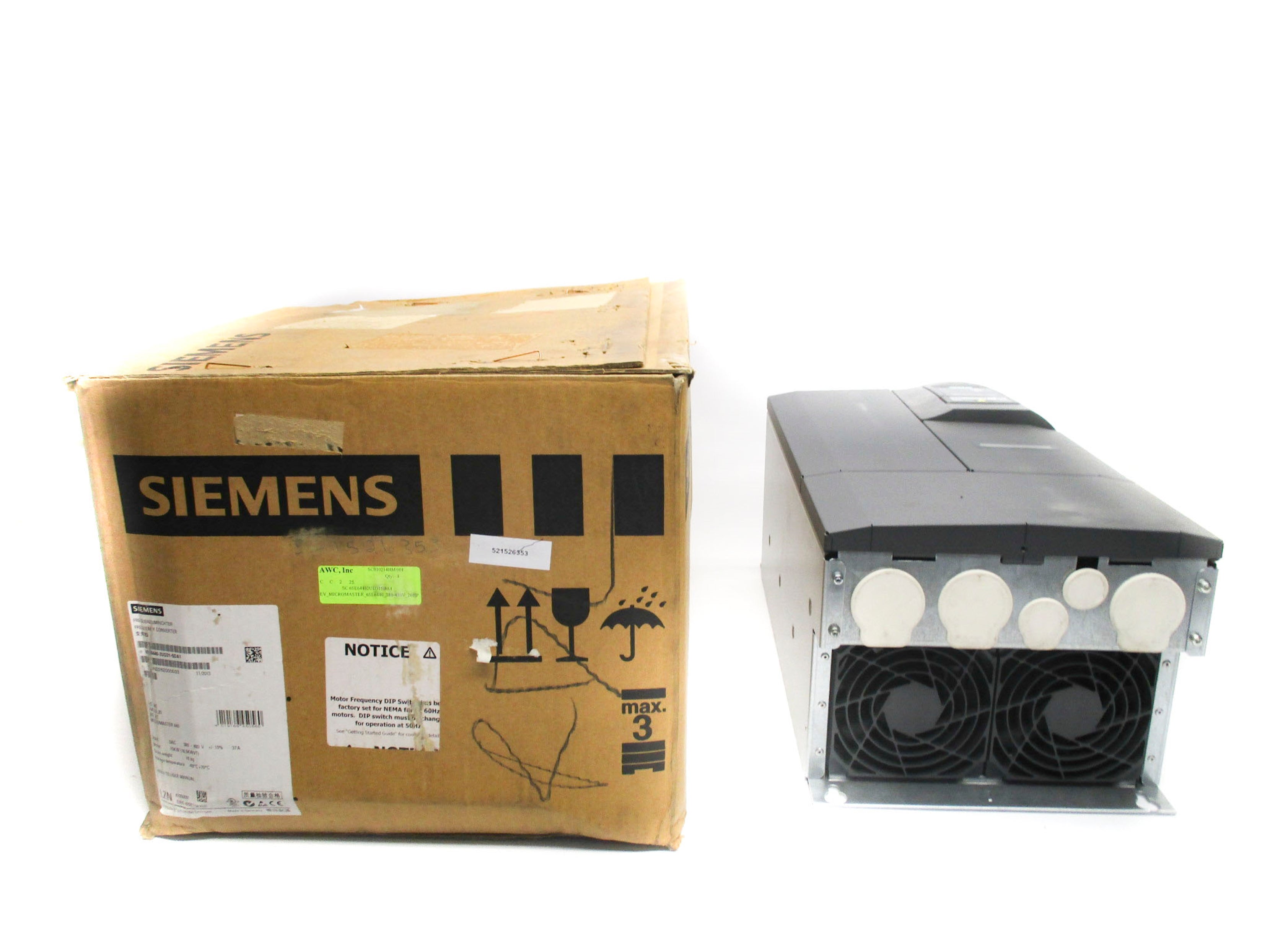 SIEMENS 6SE6440-2UD31-5DA1 NSMP