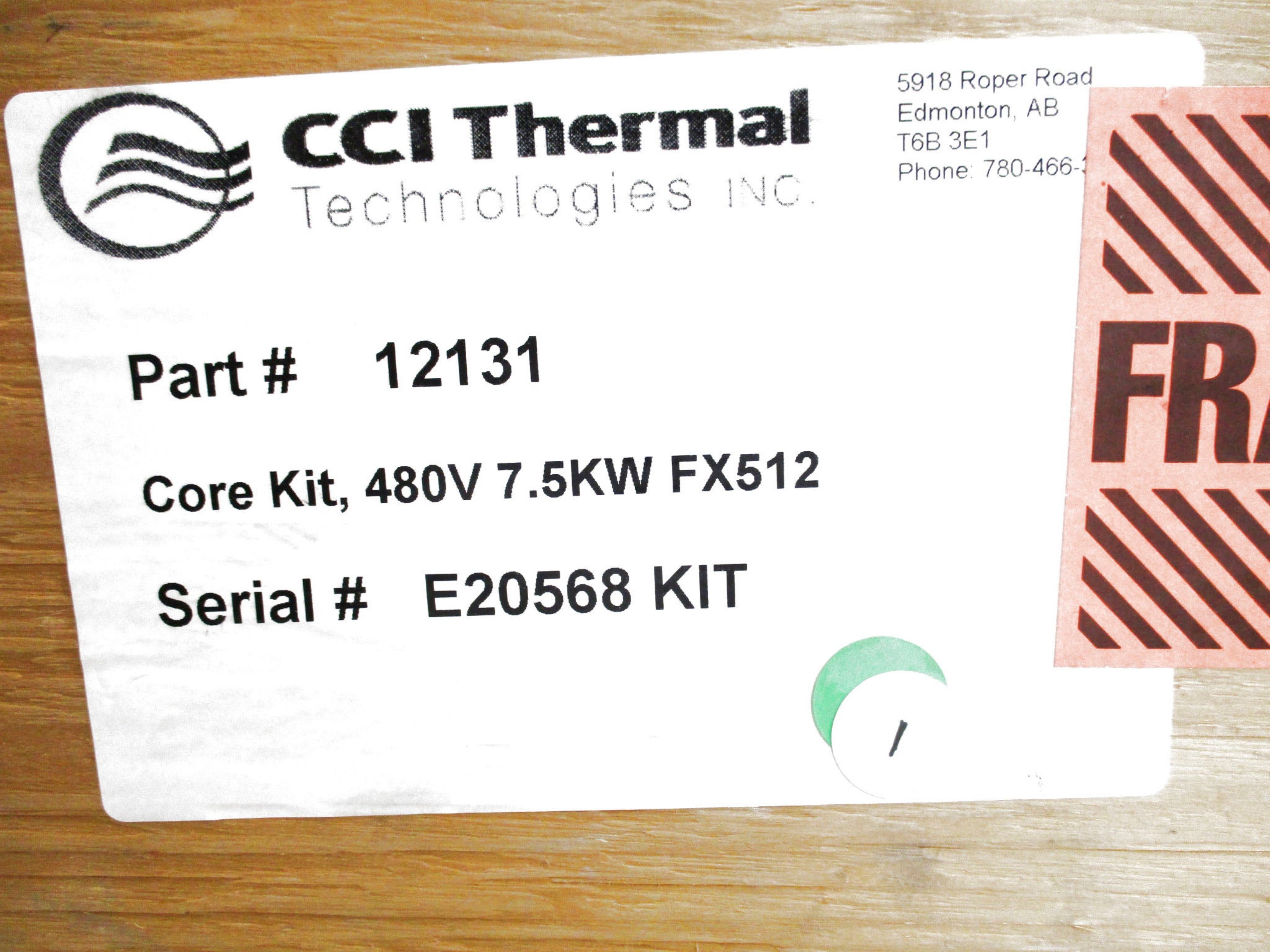 CCI THERMAL TECHNOLOGY 12131 NSMP