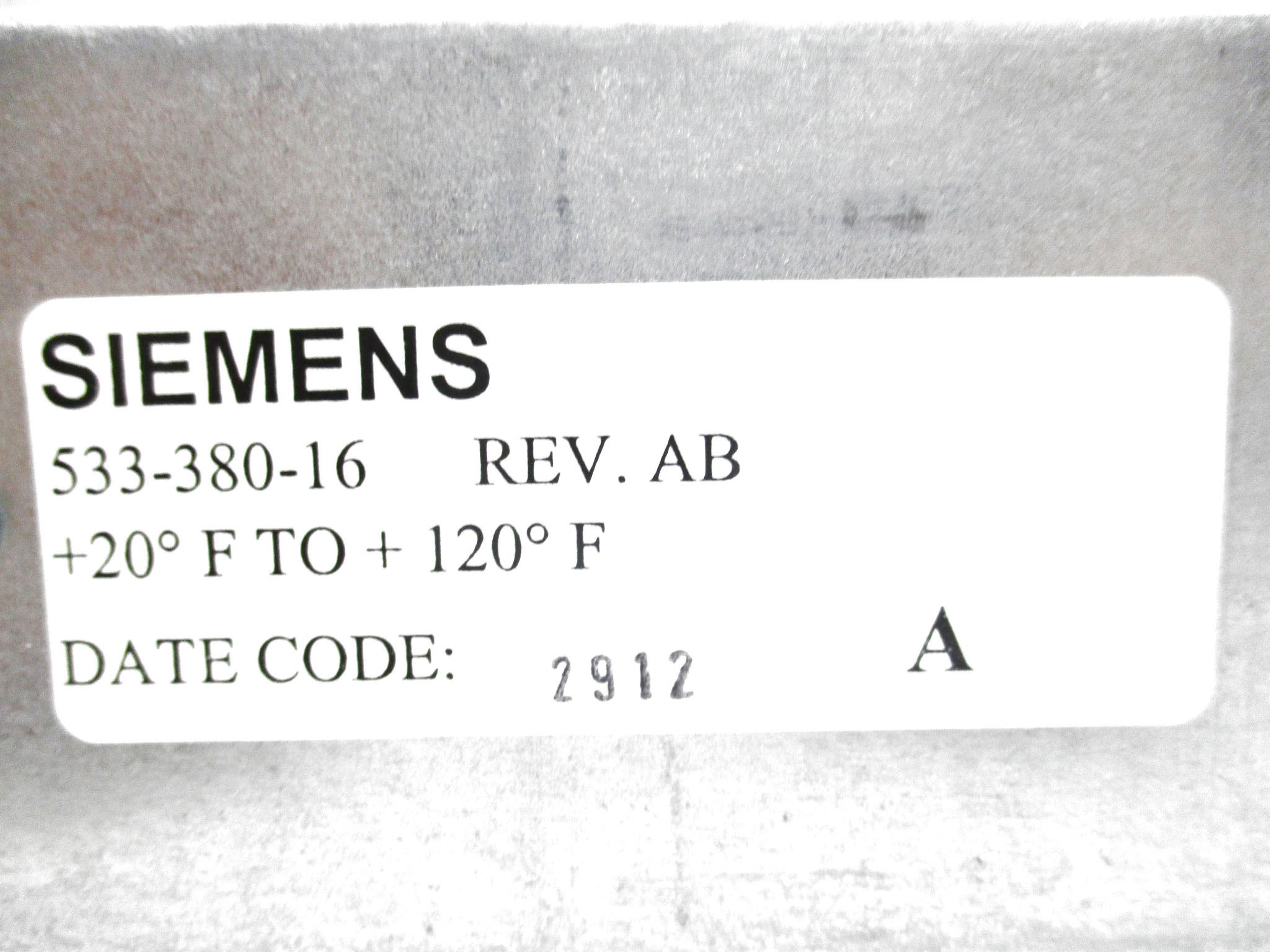 SIEMENS 533-380-16 NSMP