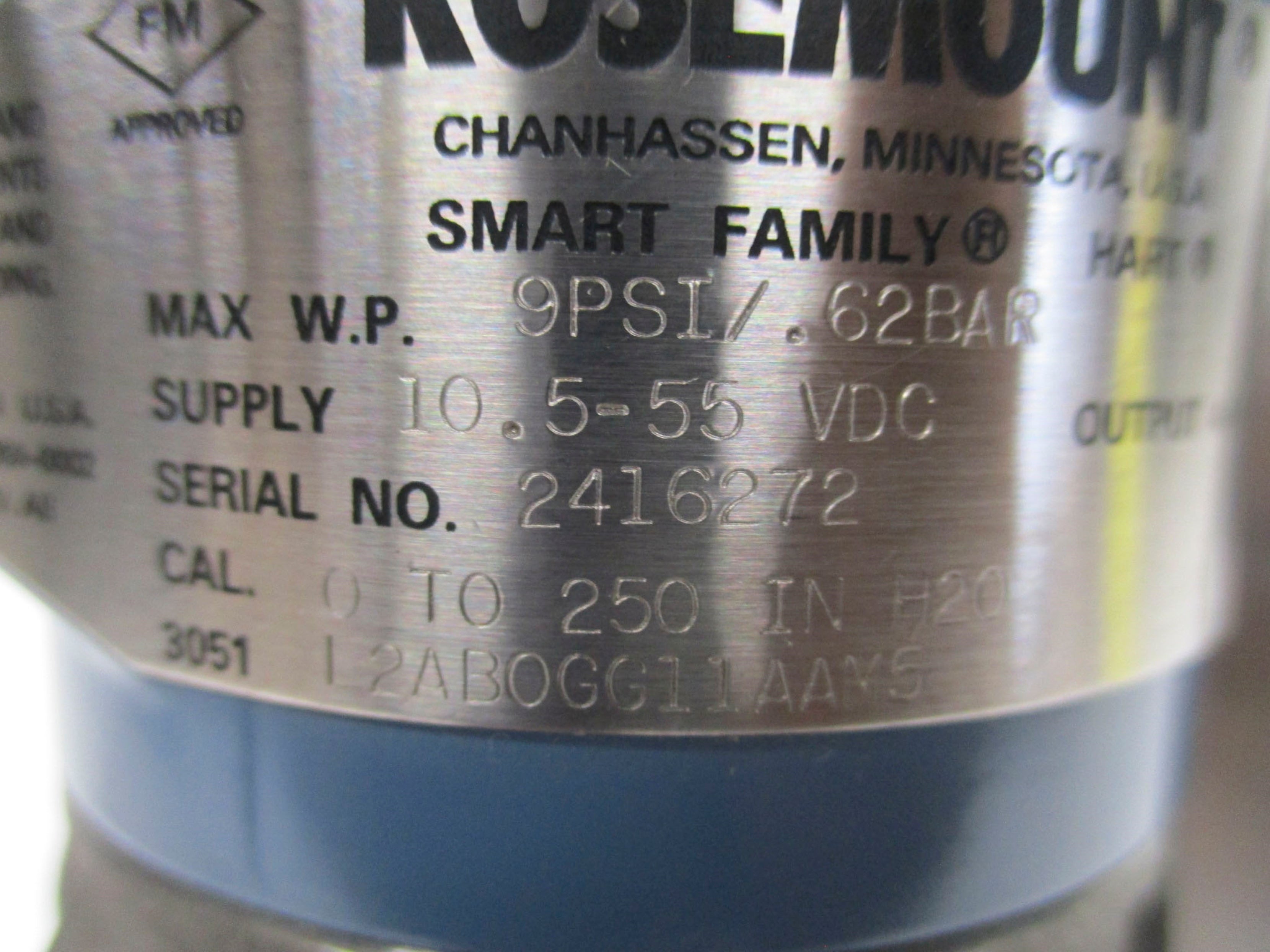 ROSEMOUNT 3051L2ABOGG11AAM5 NSNP
