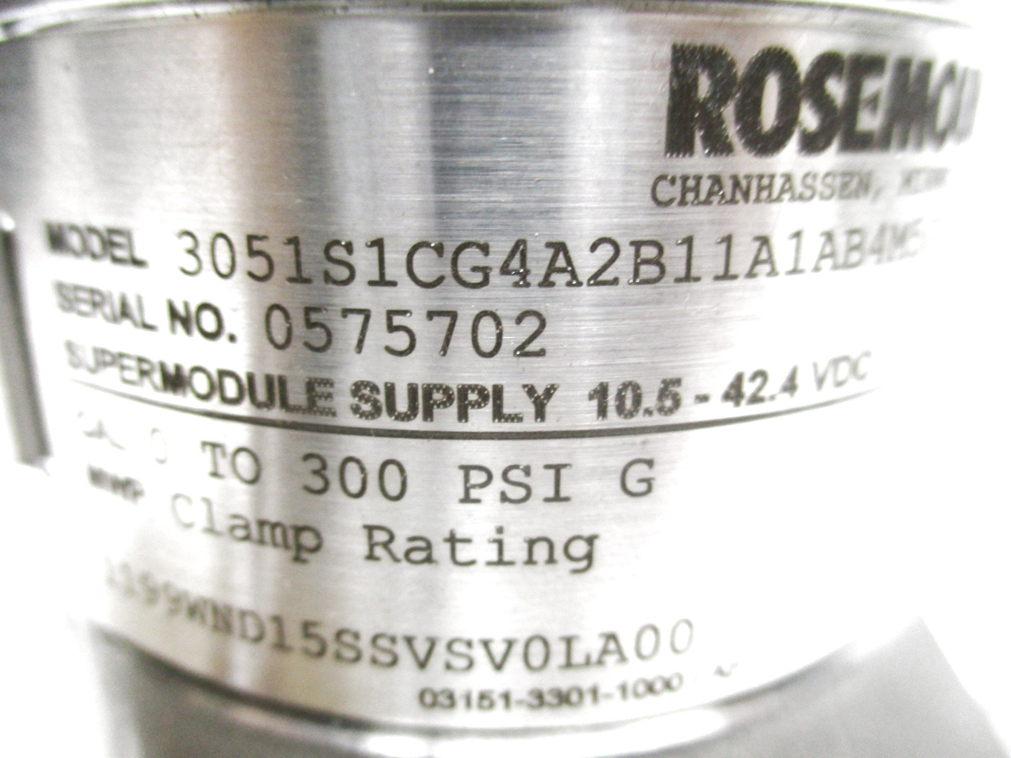 ROSEMOUNT 3051S1CG4A2B11A1AB4M5GE NSNP