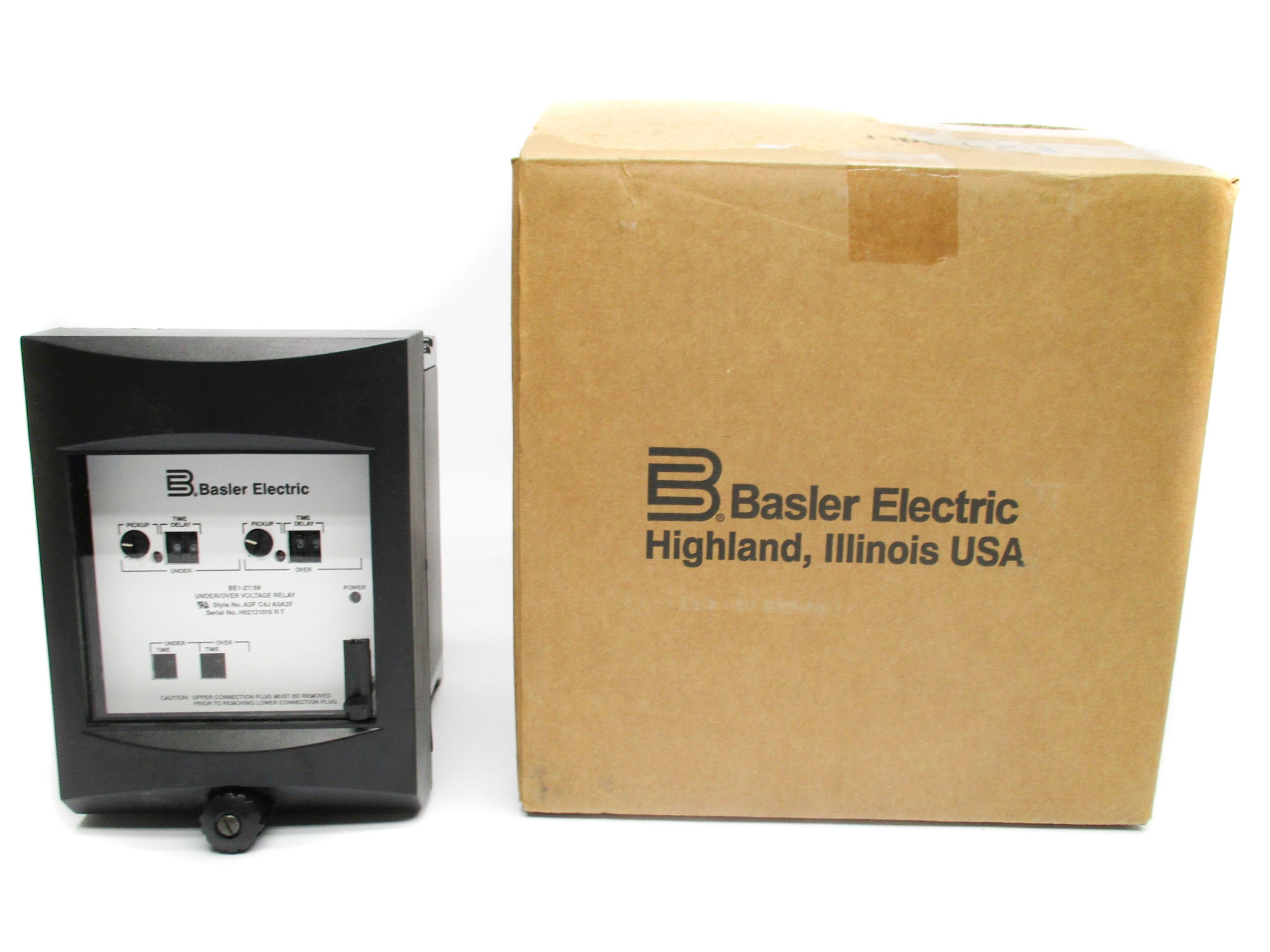 BASLER ELECTRIC BE1-27A2EE1JA0A2F (AS PICTURED) NSMP