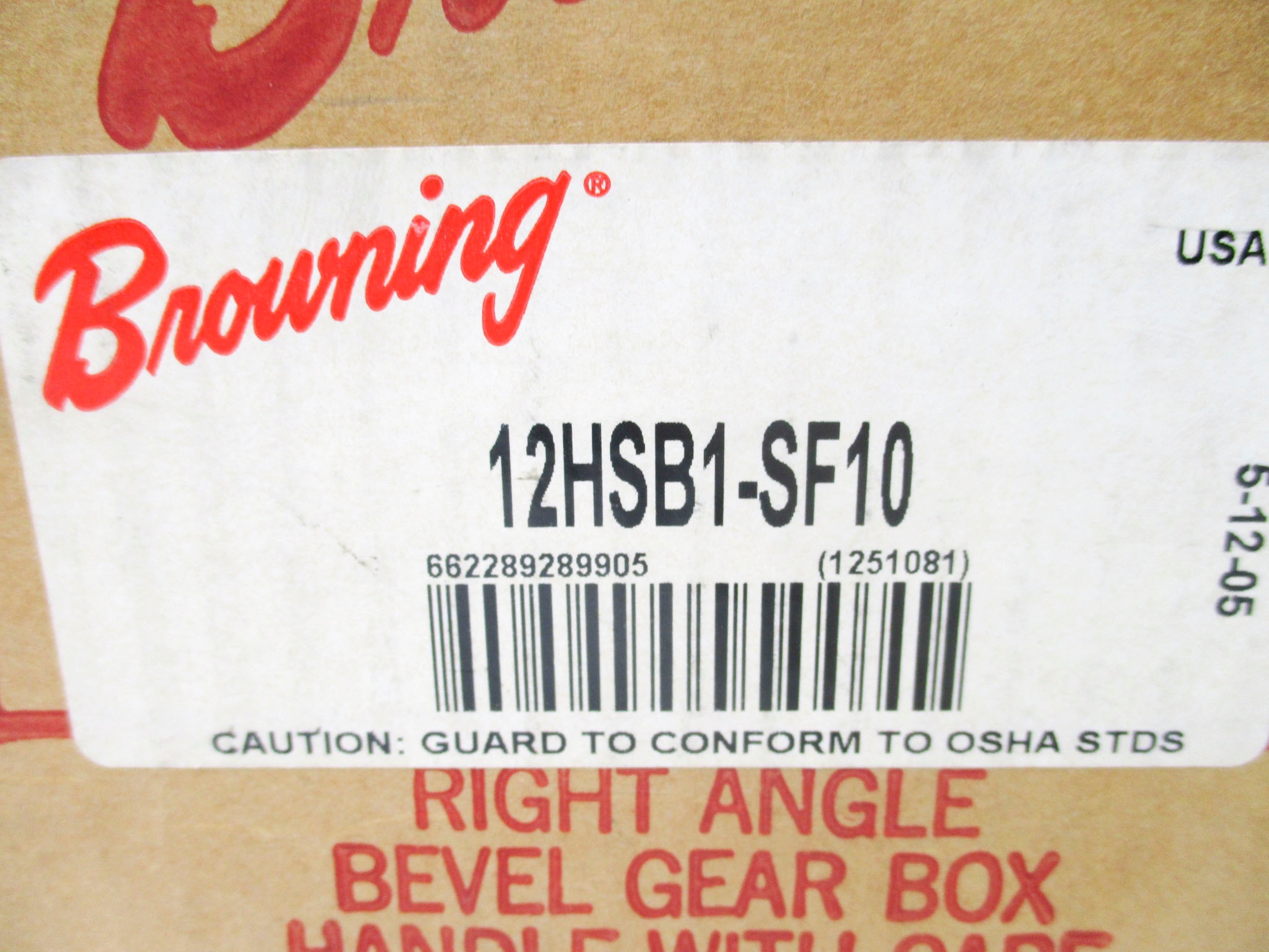 BROWNING 12HSB1-SF10 NSMP