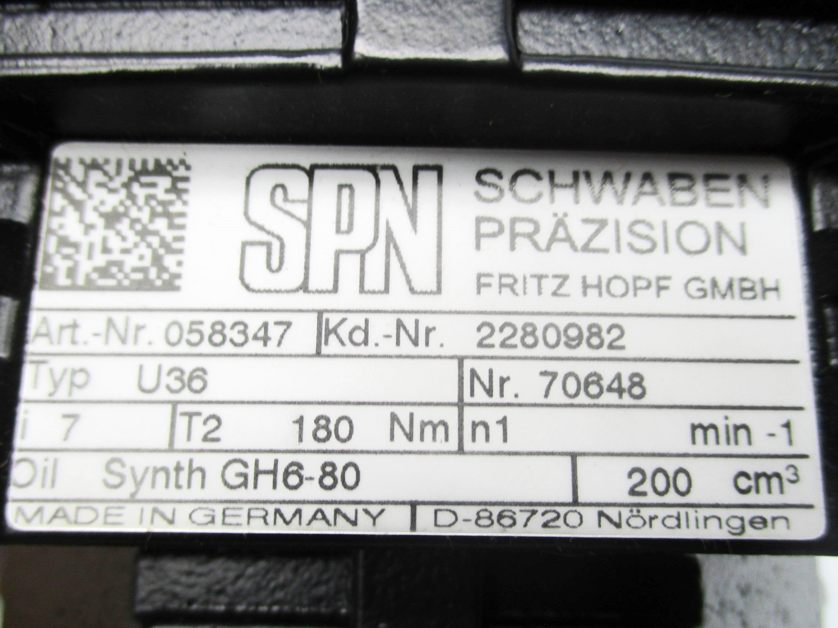 SPN 058347 NSNP