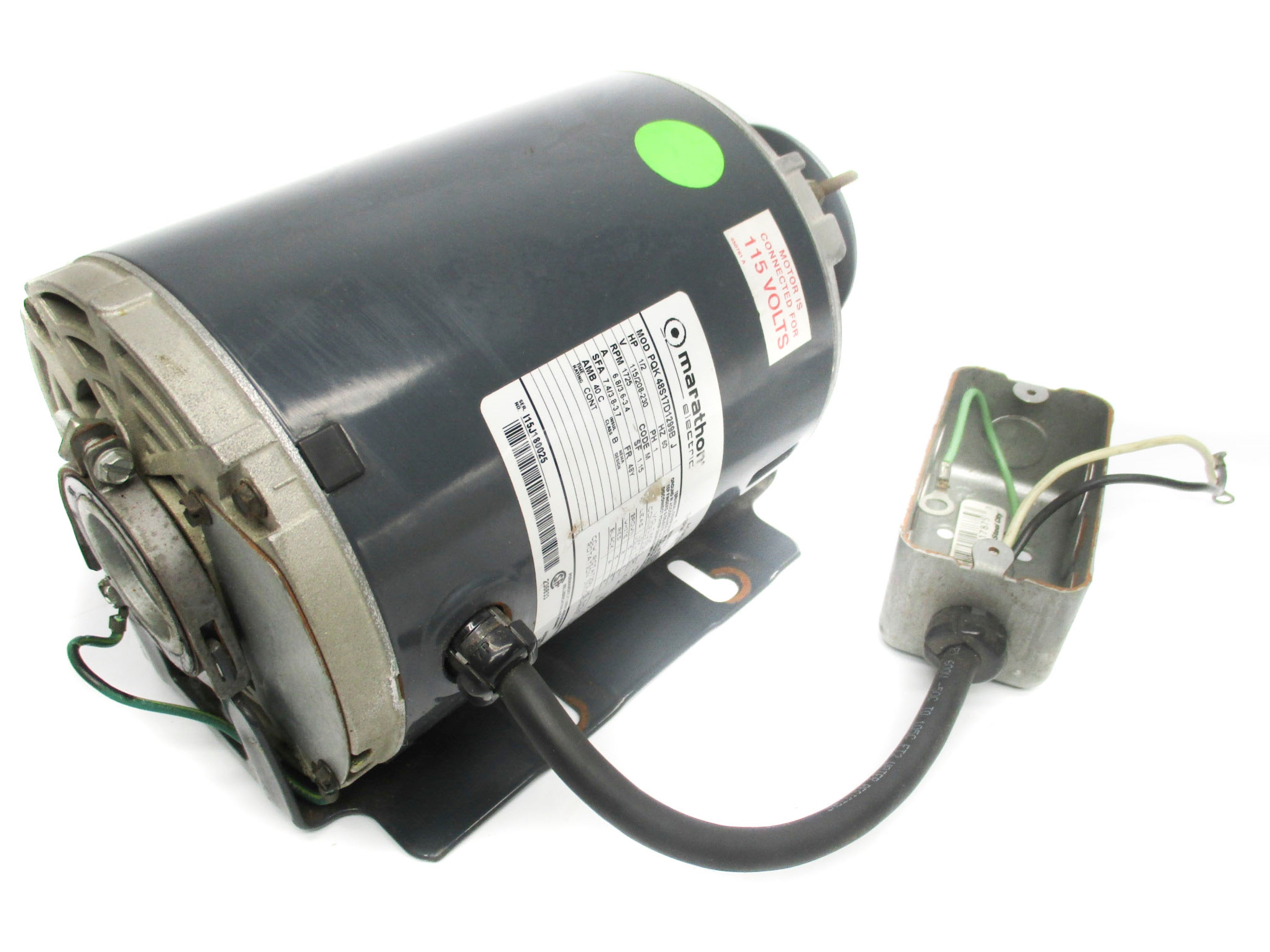 MARATHON ELECTRIC PQK48S17D1299BJ (AS PICTURED) UNMP