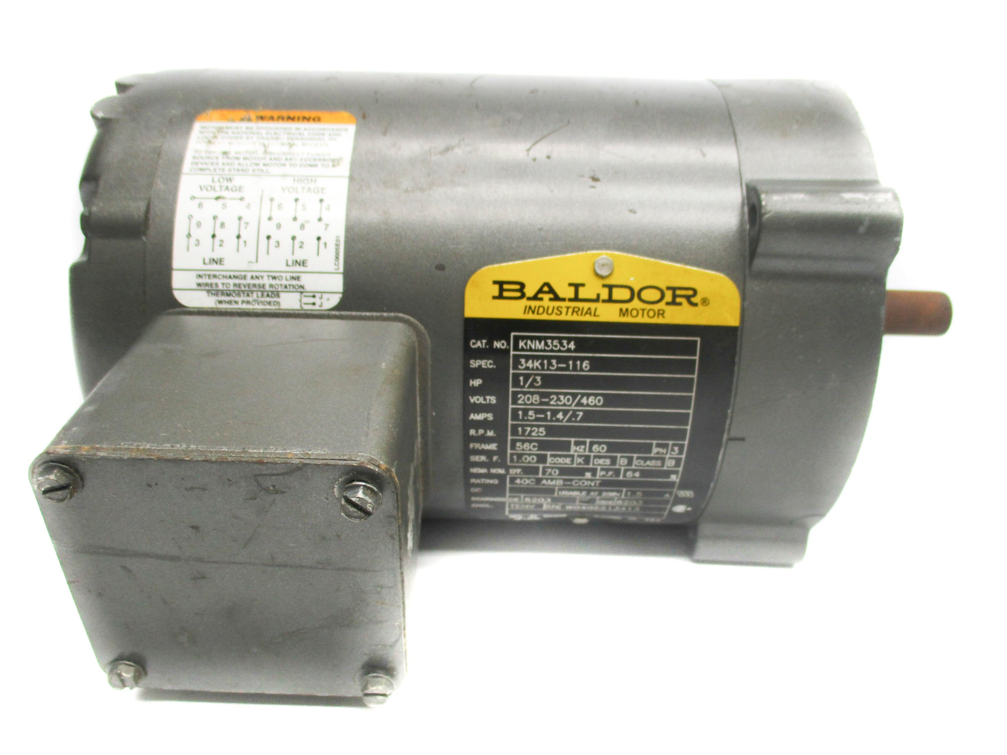 BALDOR KNM3534 UNMP