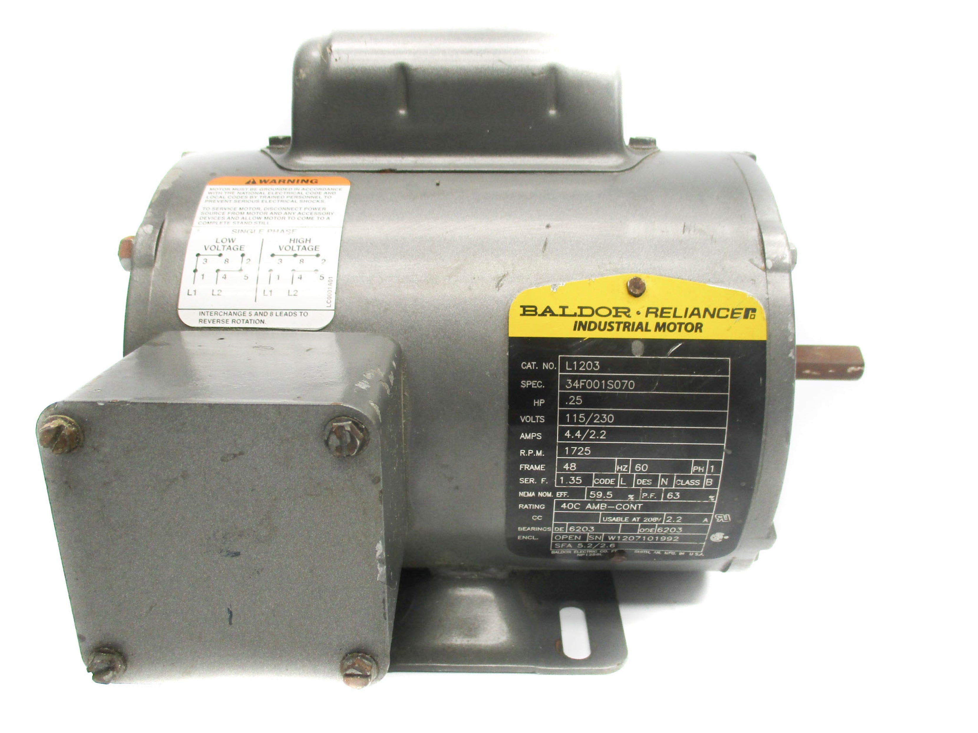 BALDOR L1203 UNMP