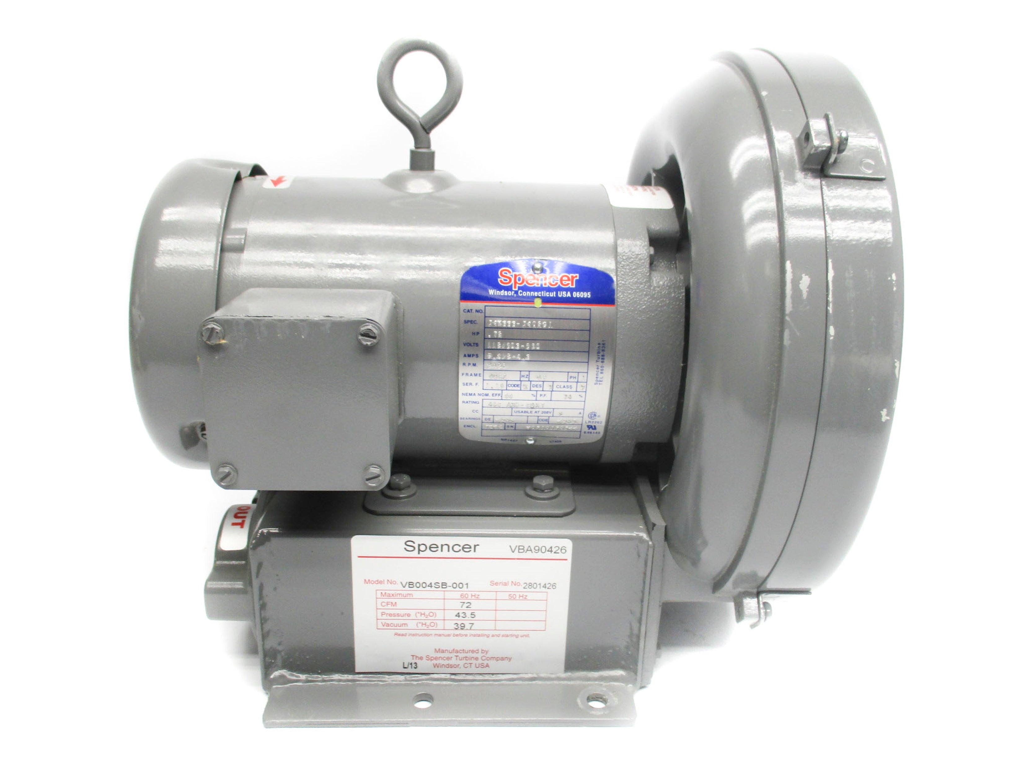 SPENCER VB004SB-001 NSNP
