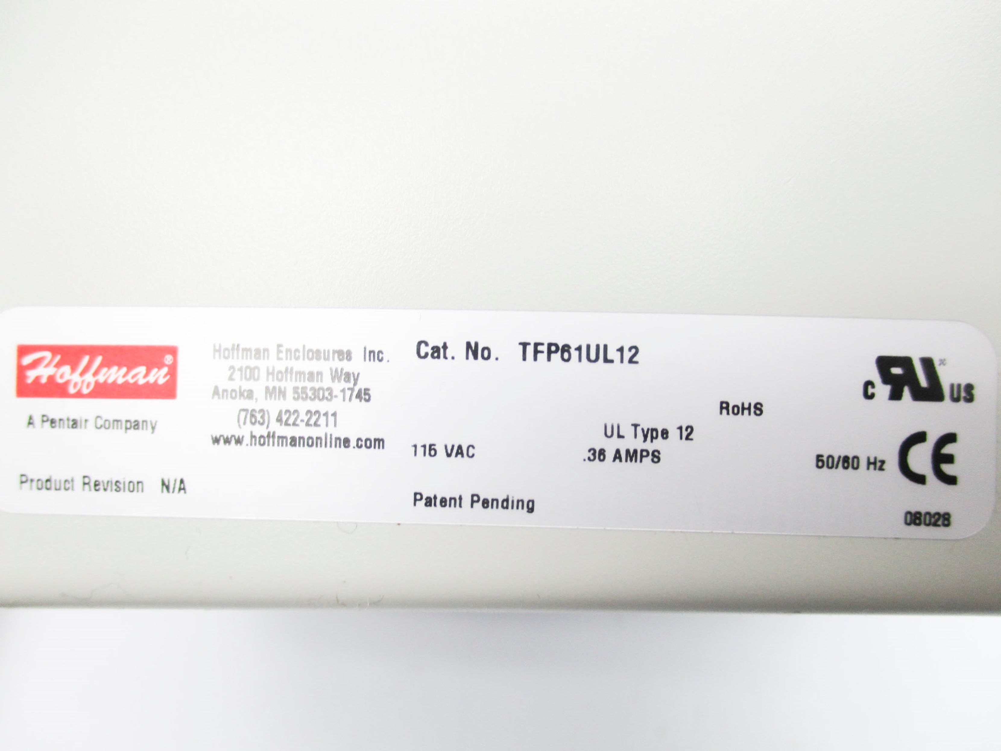 HOFFMAN TFP61UL12 NSMP