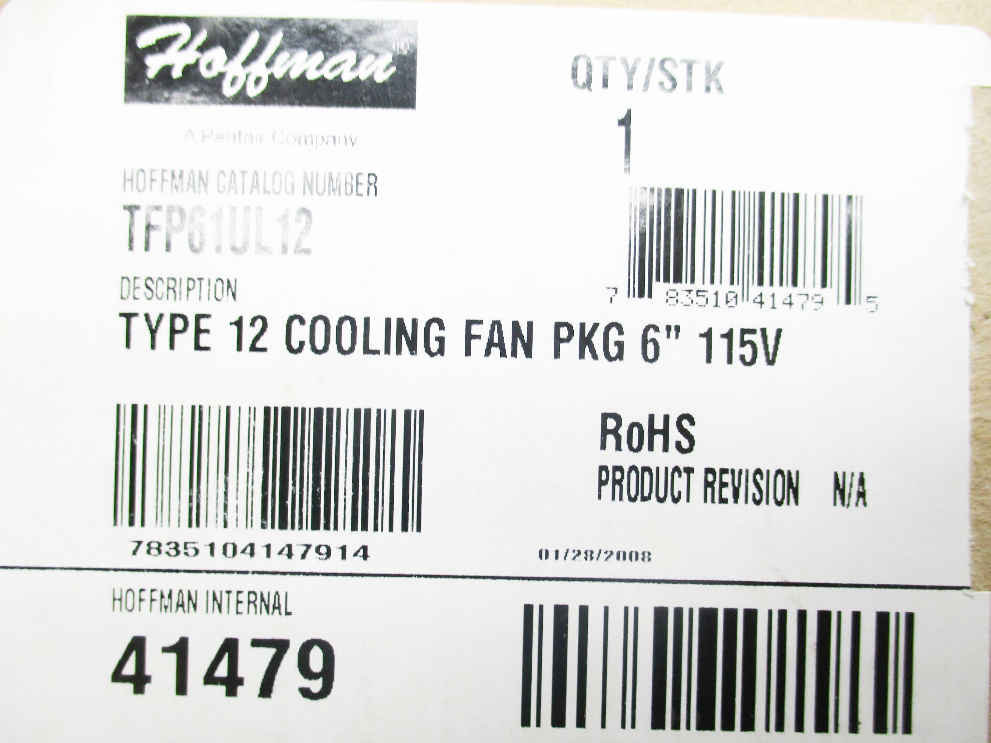 HOFFMAN TFP61UL12 NSMP