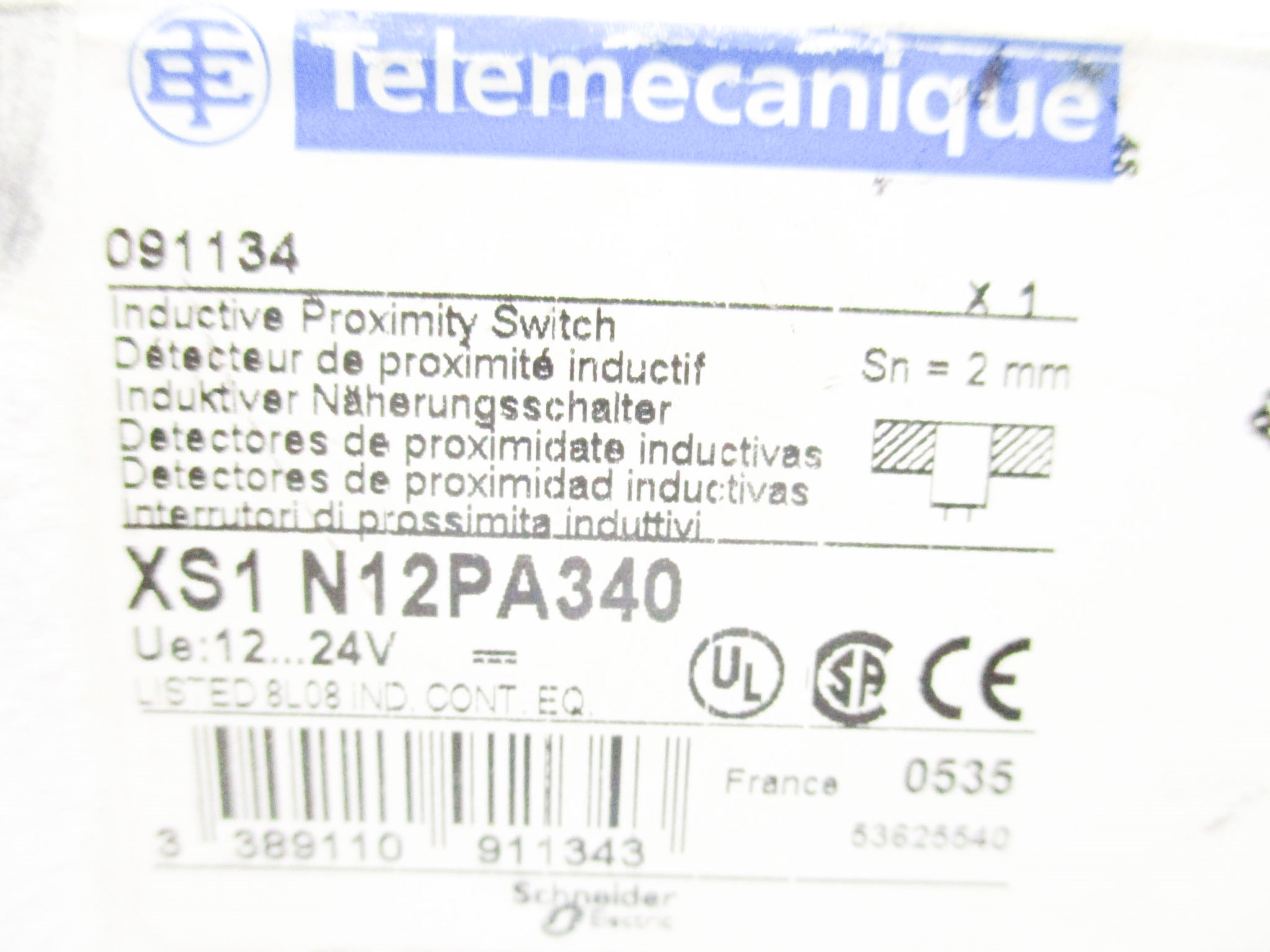 TELEMECANIQUE XS1N12PA340 NSMP