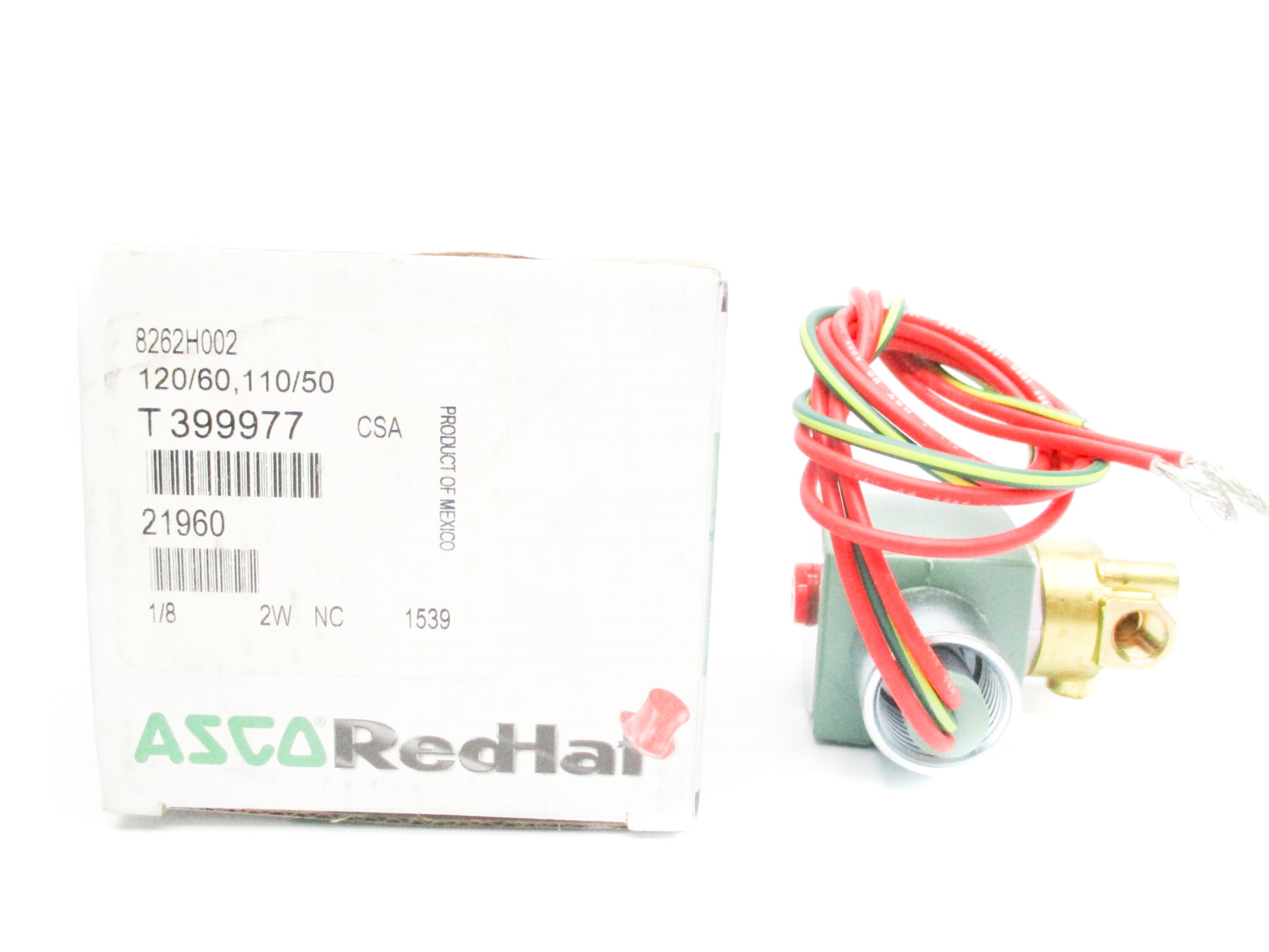 ASCO 8262H002 180PSI 110/120V NSMP