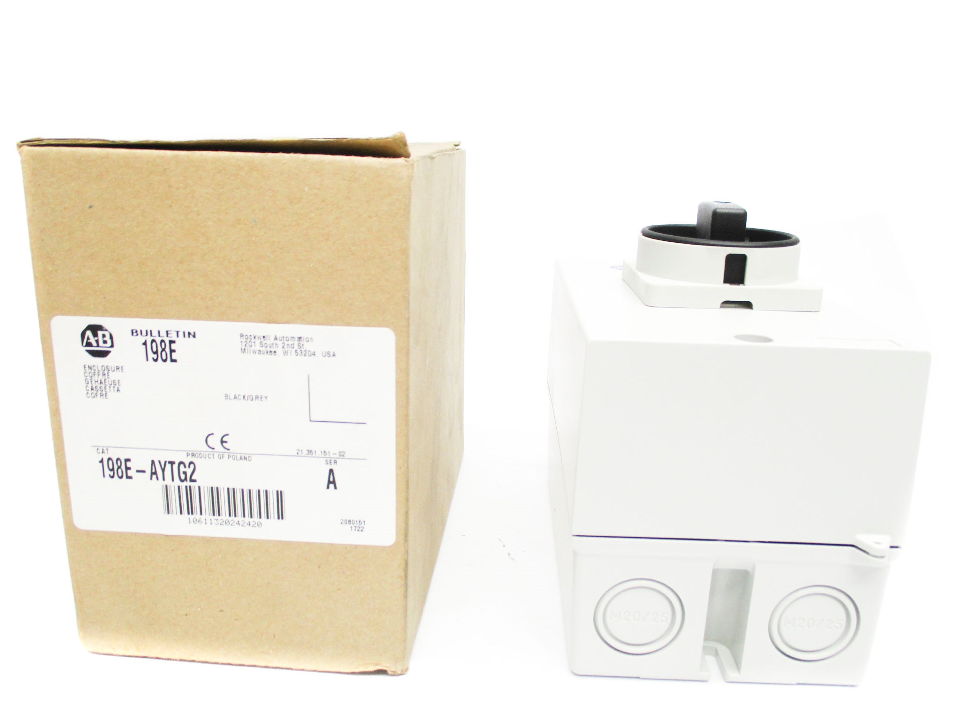 ALLEN BRADLEY 198E-AYTG2 SER. A (AS PICTURED) NSMP