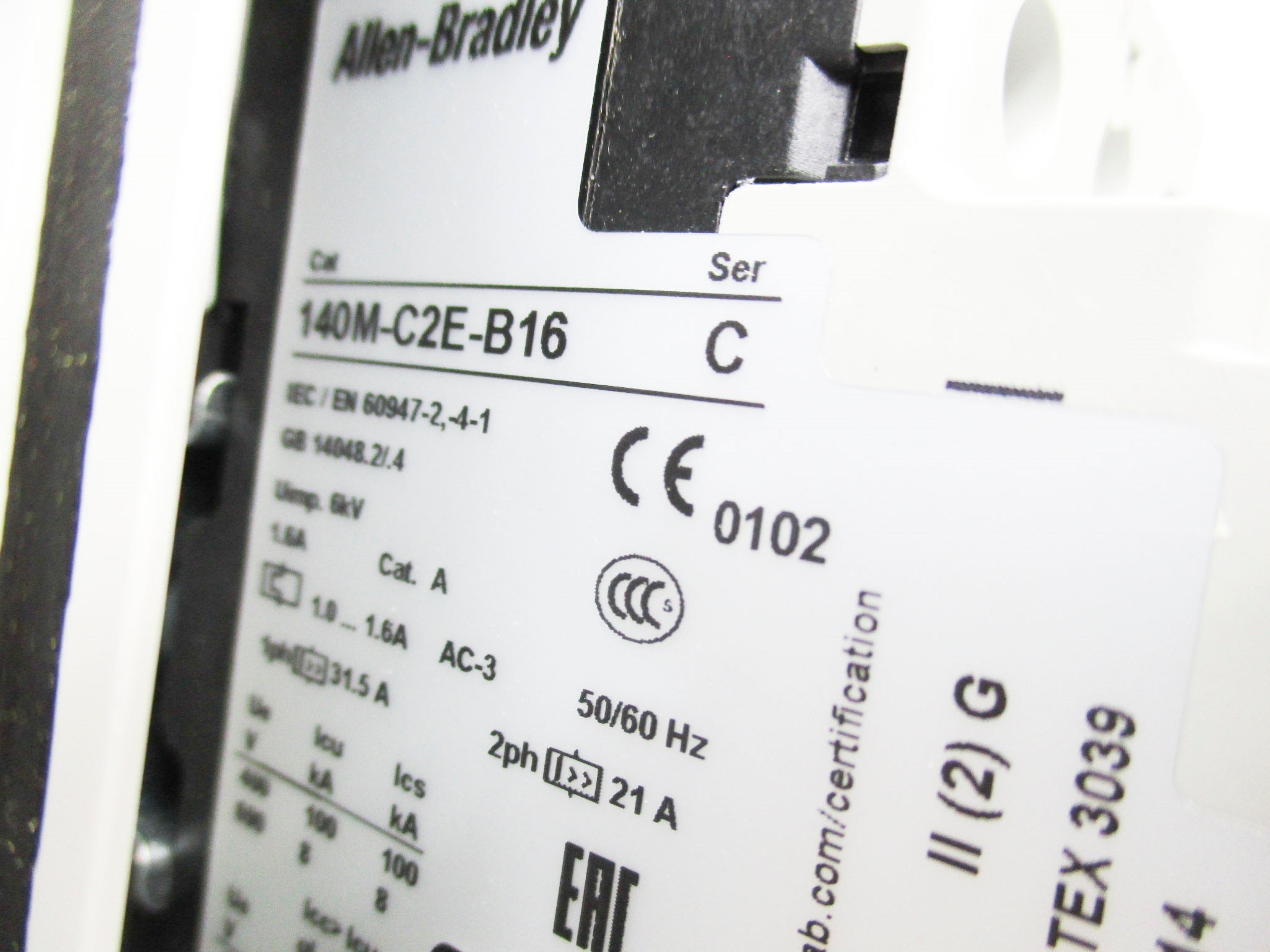 ALLEN BRADLEY 198E-AYTG2 SER. A (AS PICTURED) NSMP