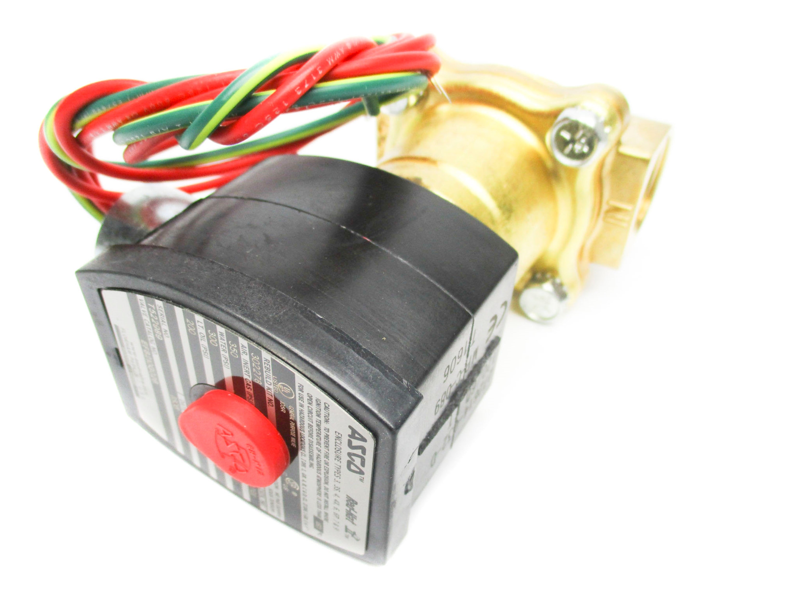 ASCO EF8210G026 120V 200-350PSI 3/4" NSMP