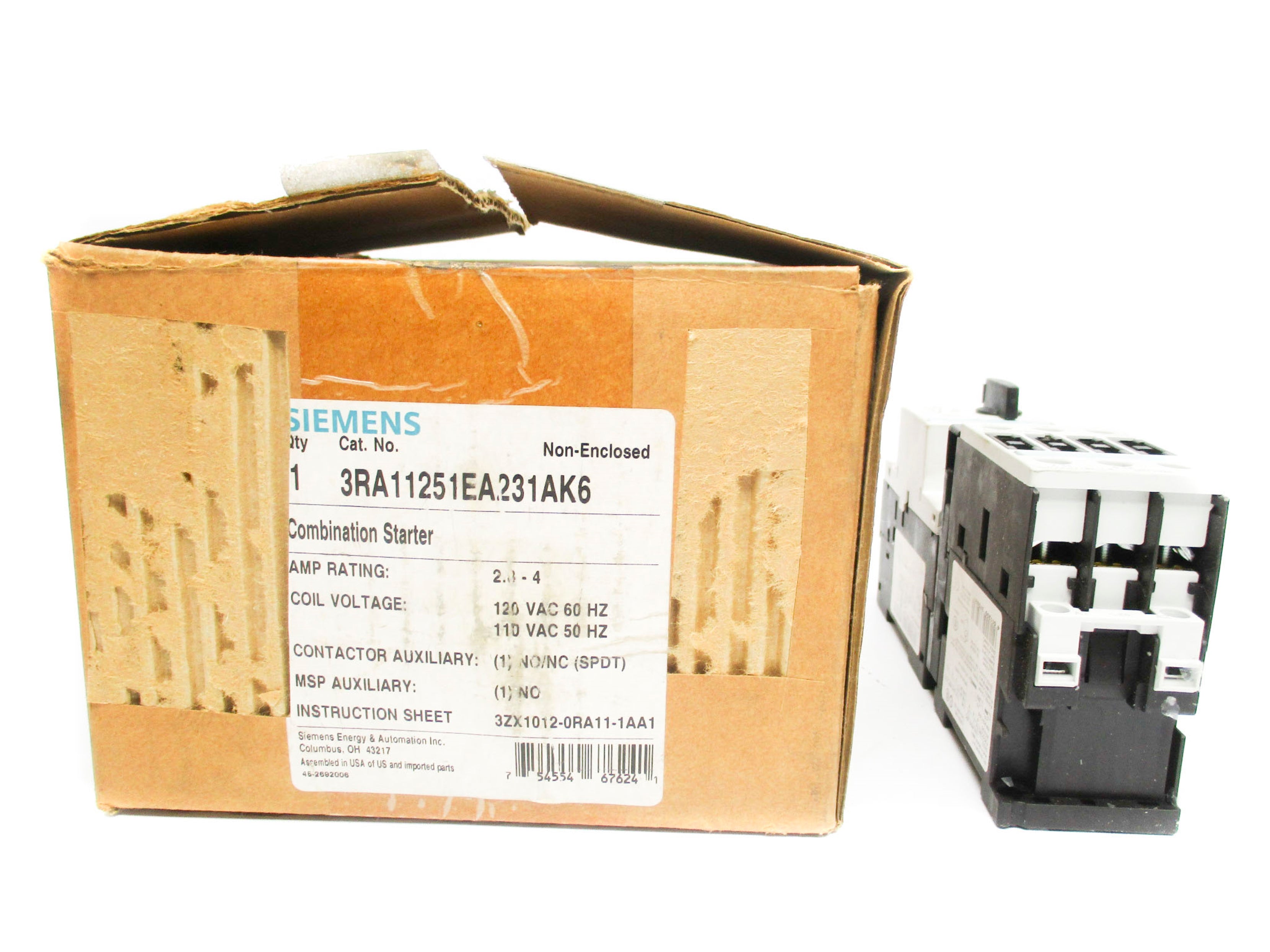 SIEMENS 3RA1125-1EA23-1AK6 NSMP