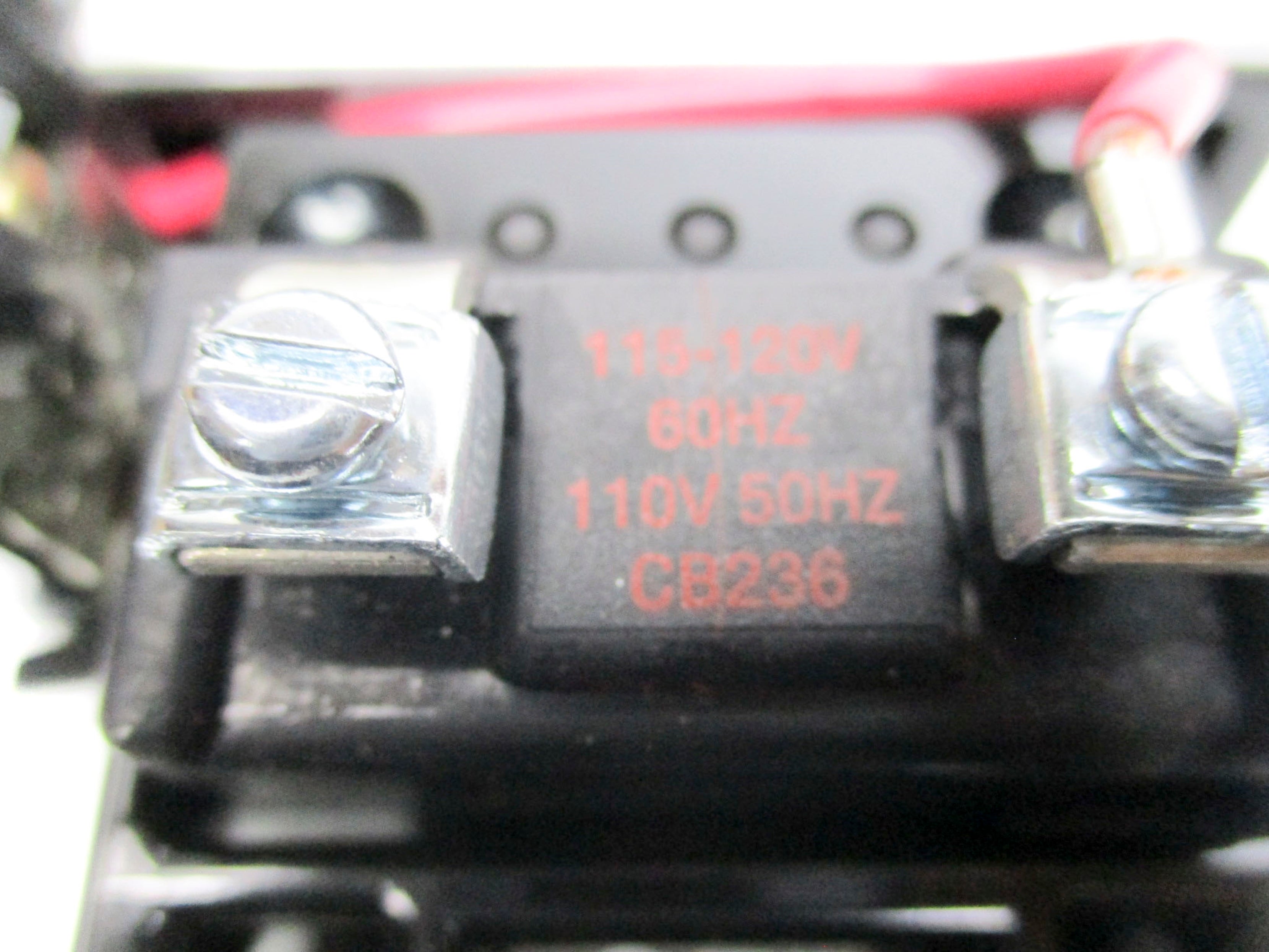 ALLEN BRADLEY 509-BOD SER. A 115-120V (BR/WH) NSMP