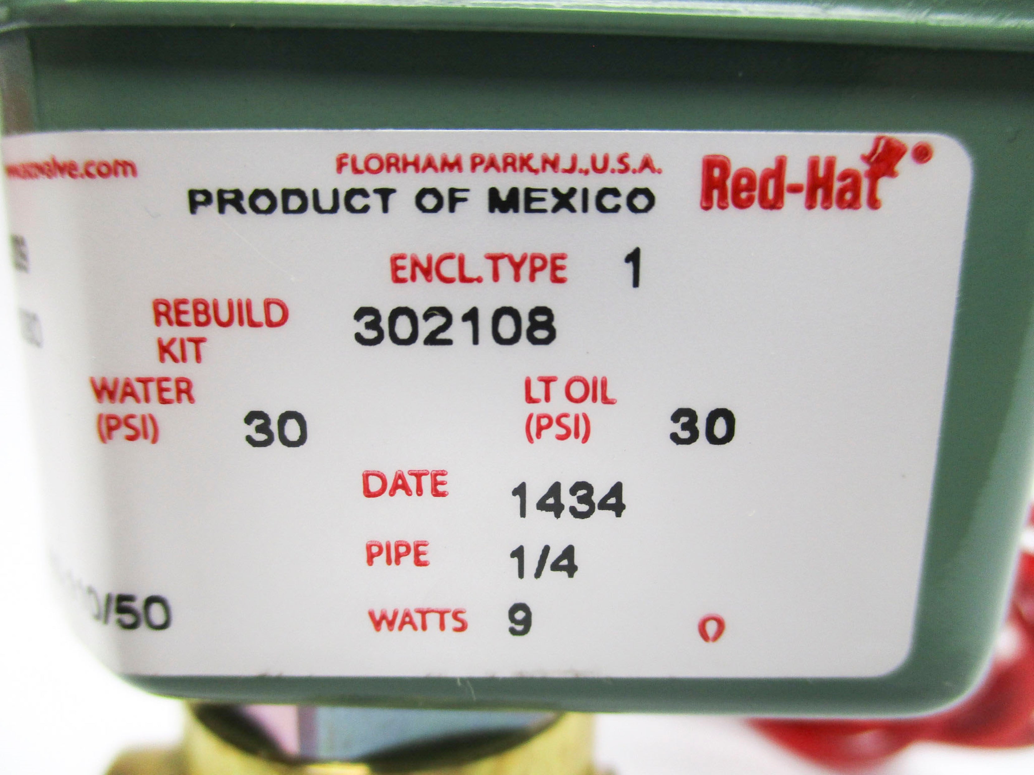 ASCO 8320A009 110/120V 30PSI 1/4" NSMP