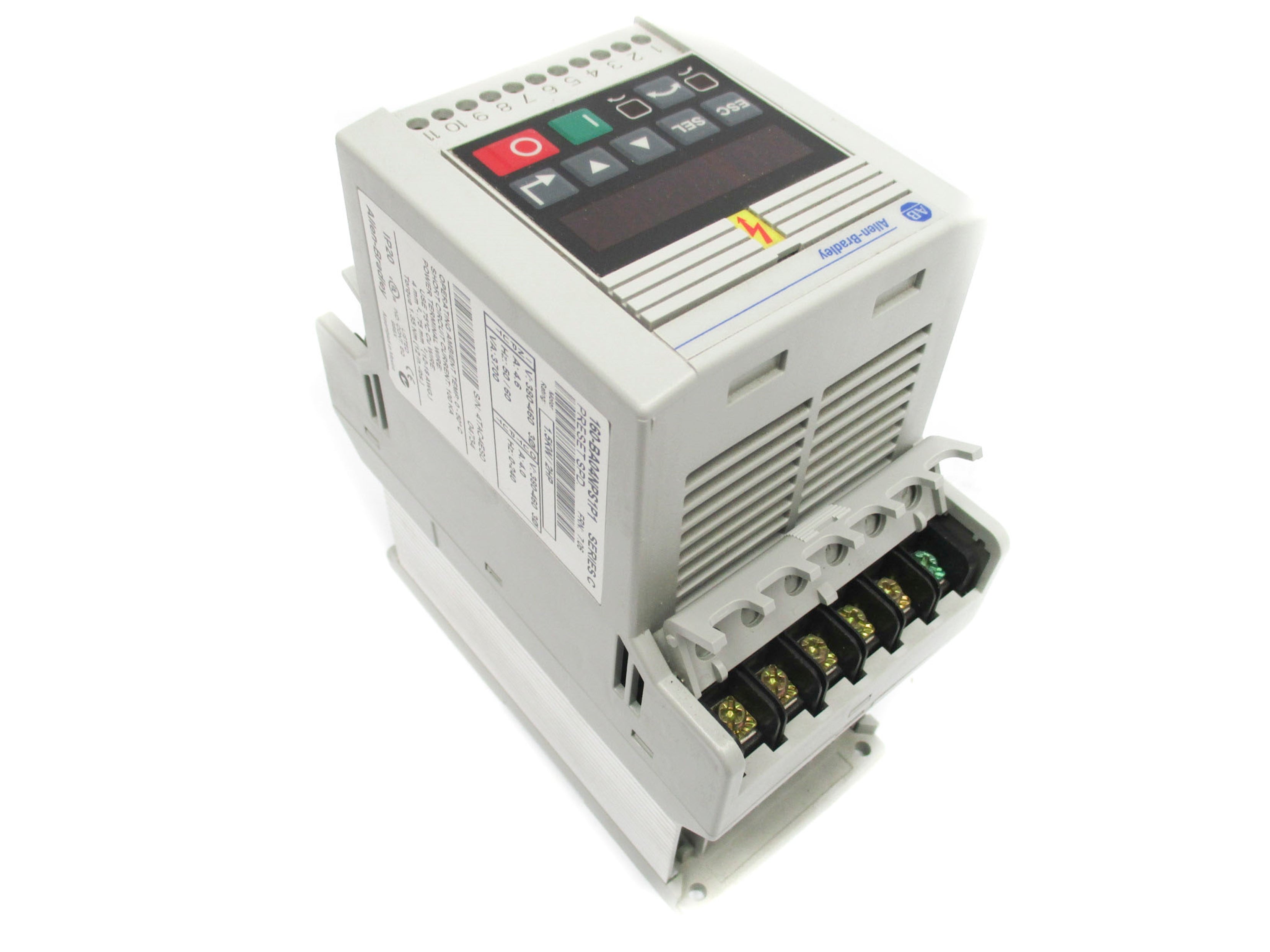 ALLEN BRADLEY 160-BA04NPS1P1 SER. C F/W 7.06 (BR/WH) NSMP