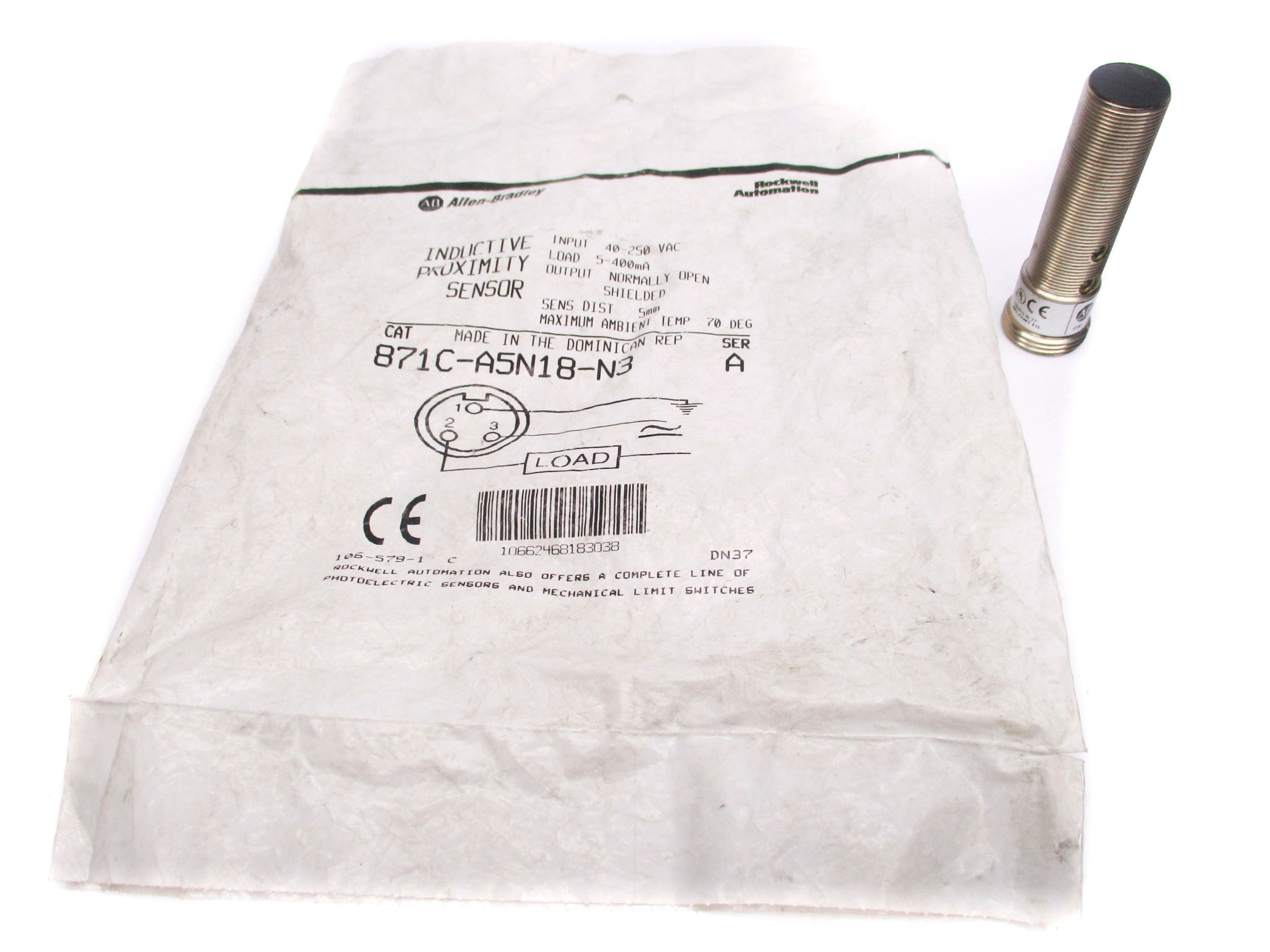 ALLEN BRADLEY 871C-A5N18-N3 SER. A NSMP