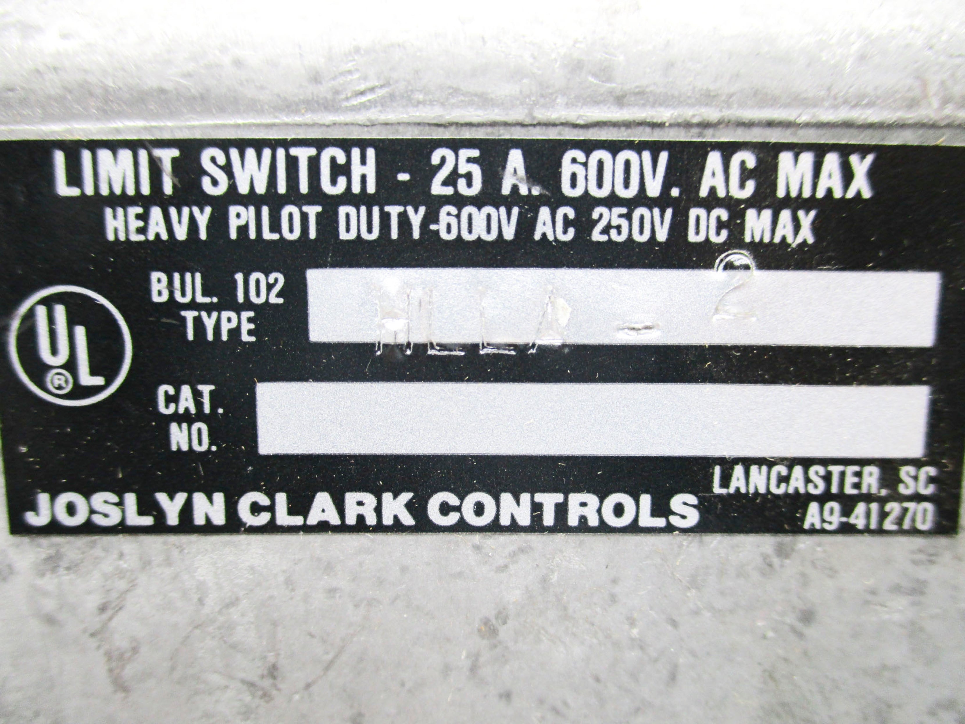 JOSLYN CLARK A102-41251A-4 NSMP