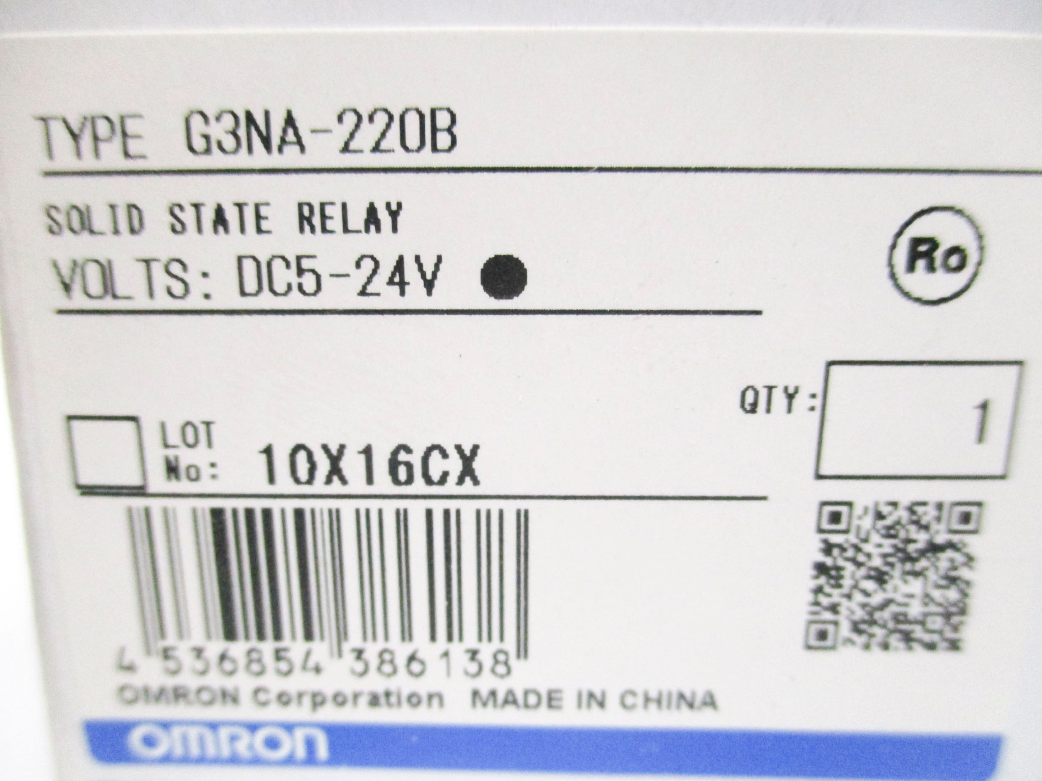 OMRON G3NA-220B 5-24VDC 20A NSMP