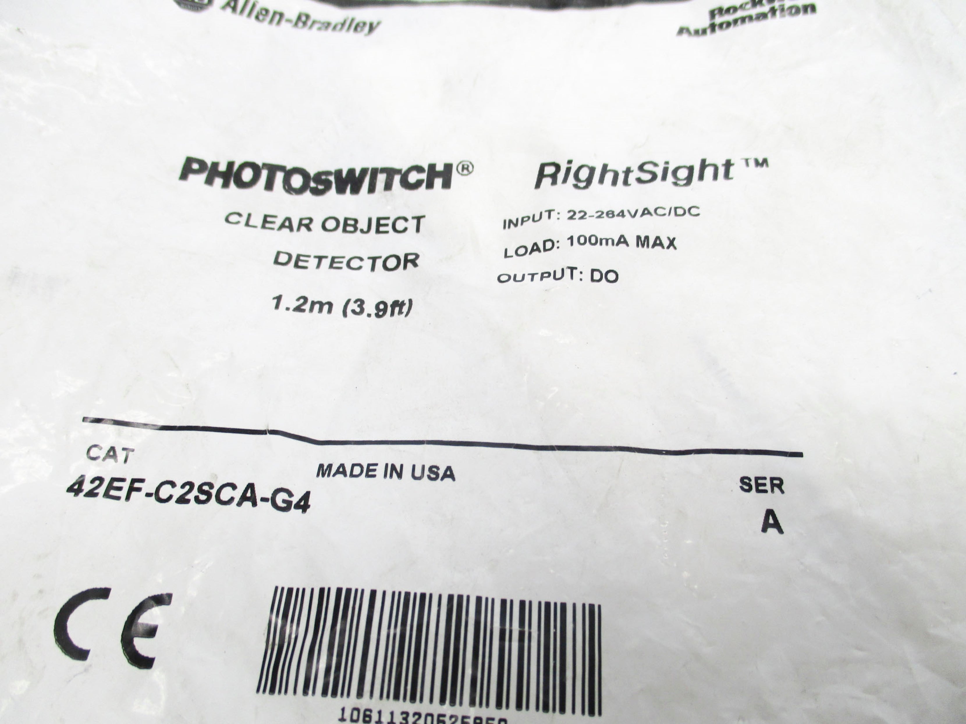 ALLEN BRADLEY 42EF-C2SCA-G4 SER. A NSMP