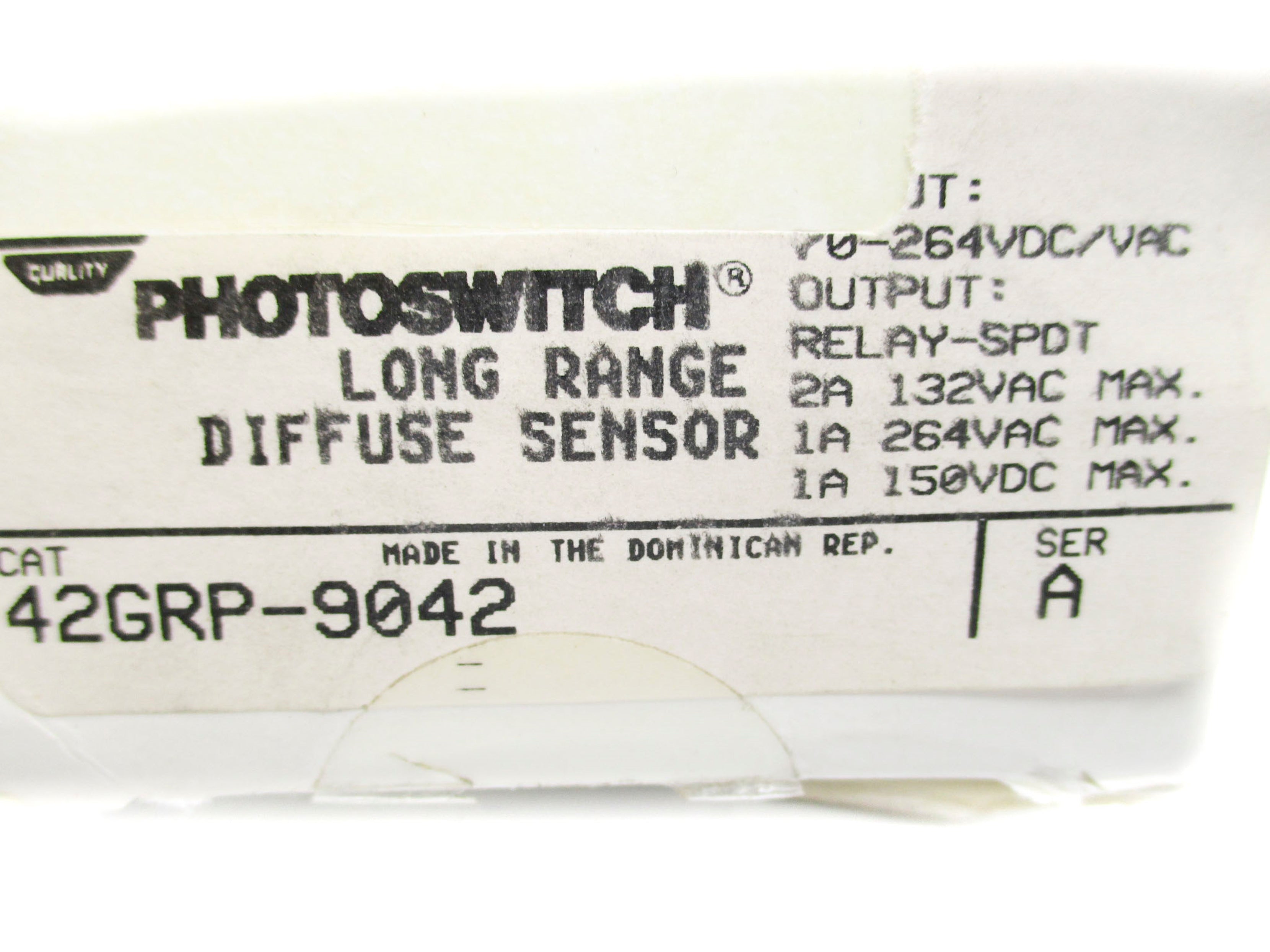 ALLEN BRADLEY 42GRP-9042 SER. A (GY/BL) NSMP