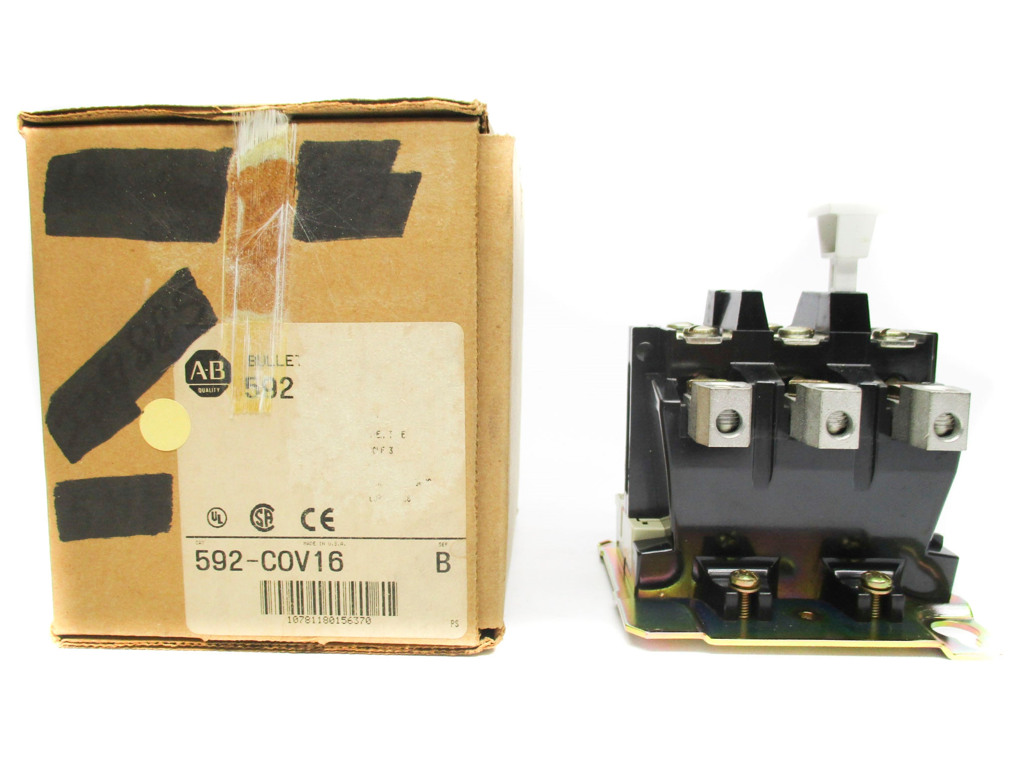 ALLEN BRADLEY 592-COV16 SER. B 120-600VAC (BR/WH) NSMP