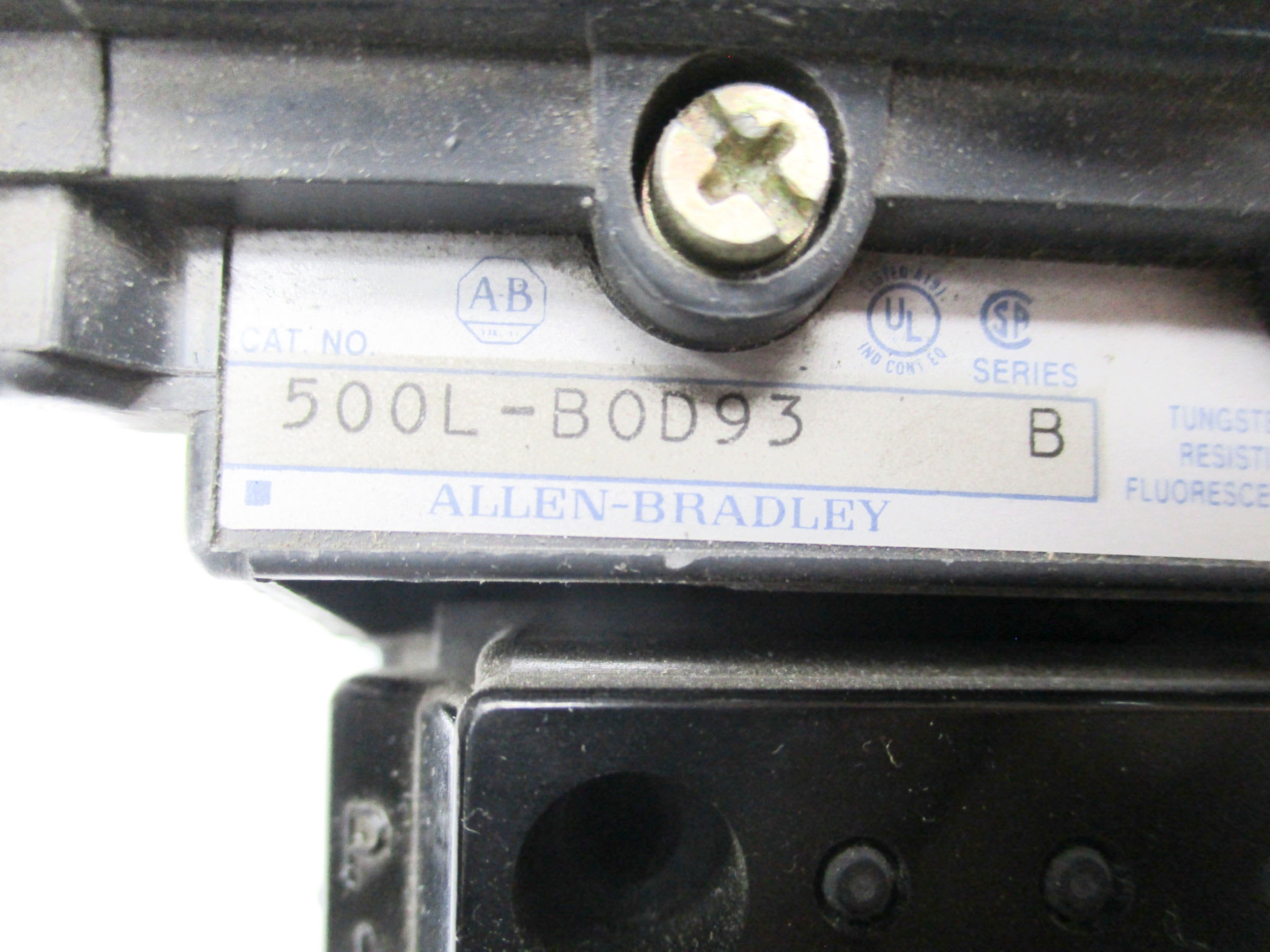 INDUSTRIAL SPARE PART 500L-B0D93 SER. B 115-120V UNMP