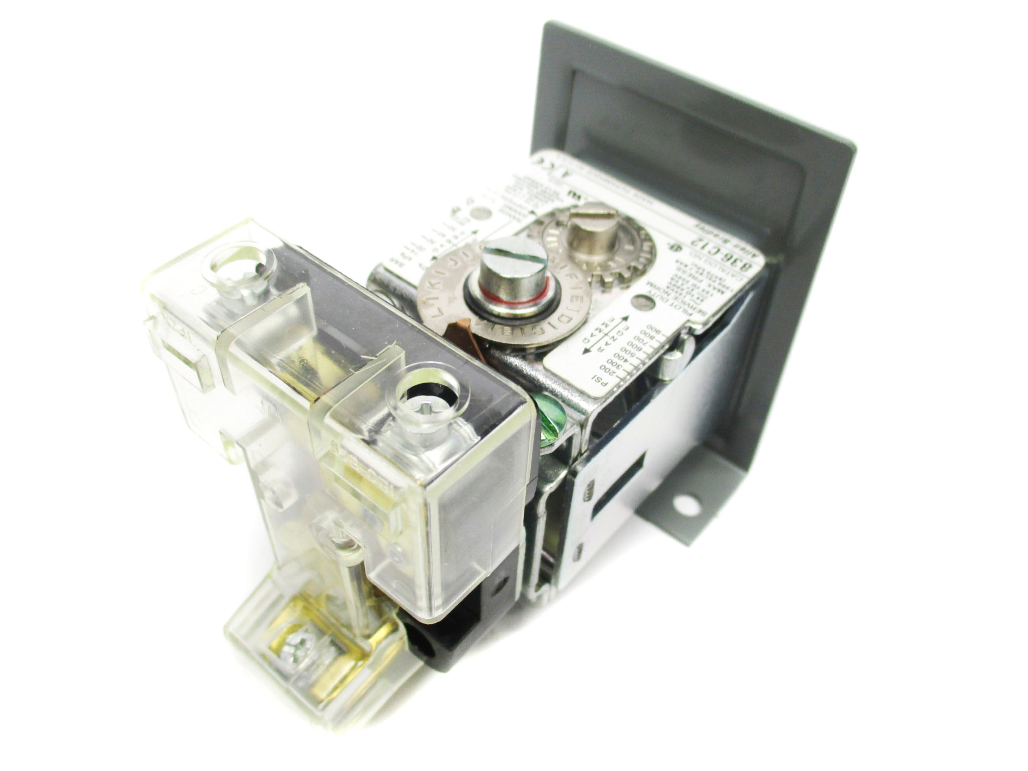 ALLEN BRADLEY 836-C12 SER. A 24-600V 200-900PSI (BR/WH) (AS PICTURED) NSMP
