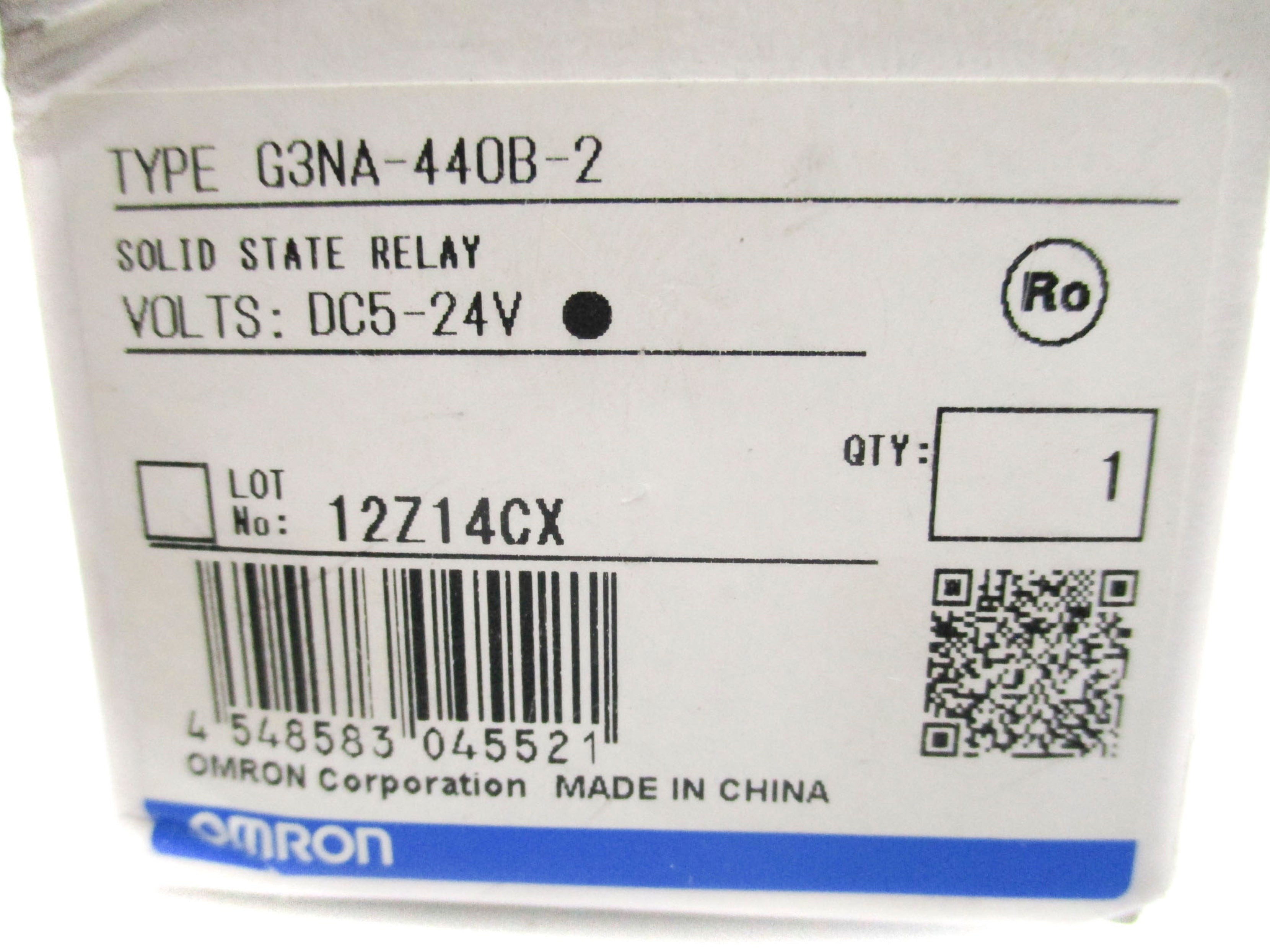 OMRON G3NA-440B-2 5-24VDC 40A NSMP