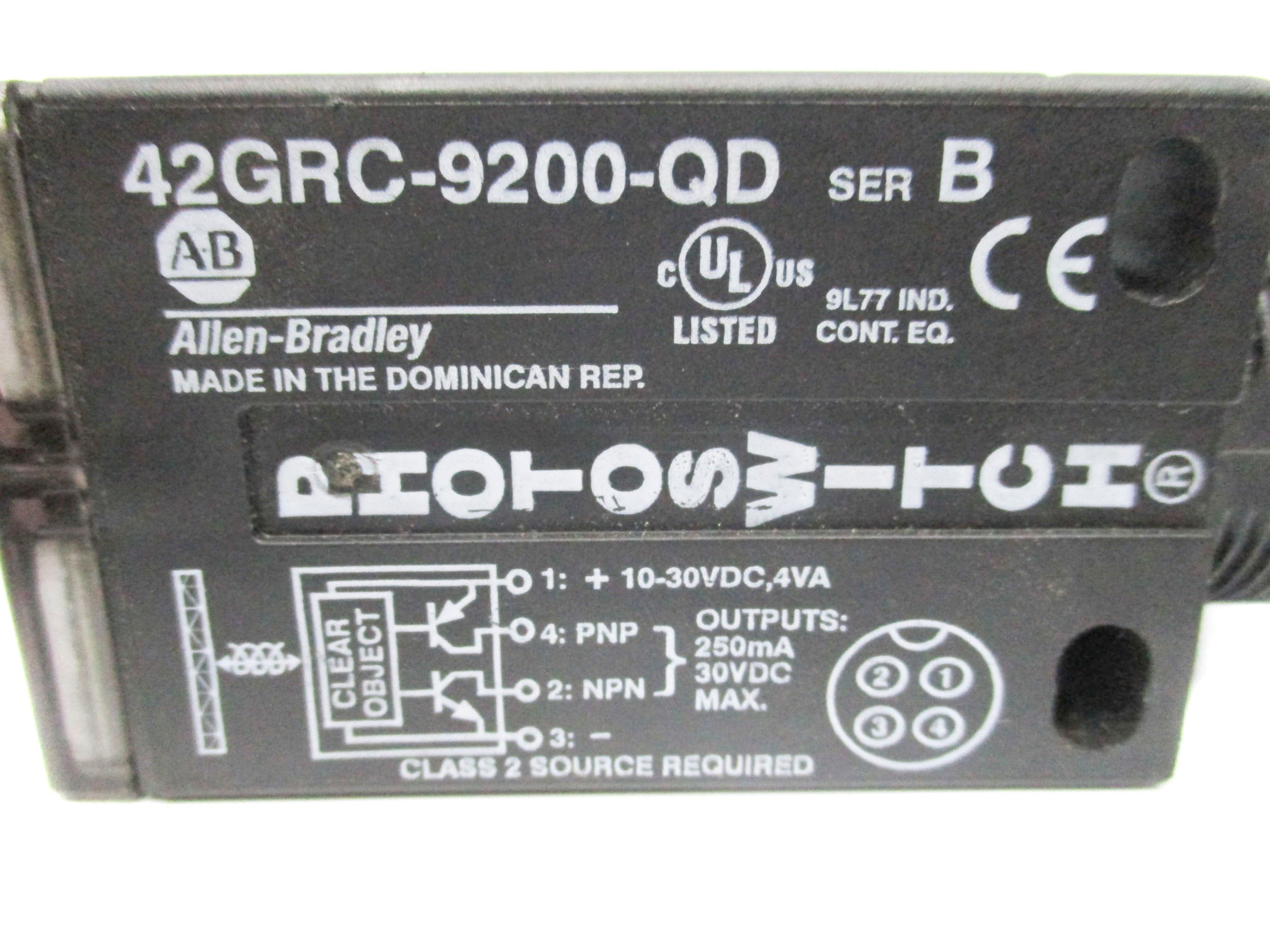 ALLEN BRADLEY 42GRC-9200-QD SER. B NSNP